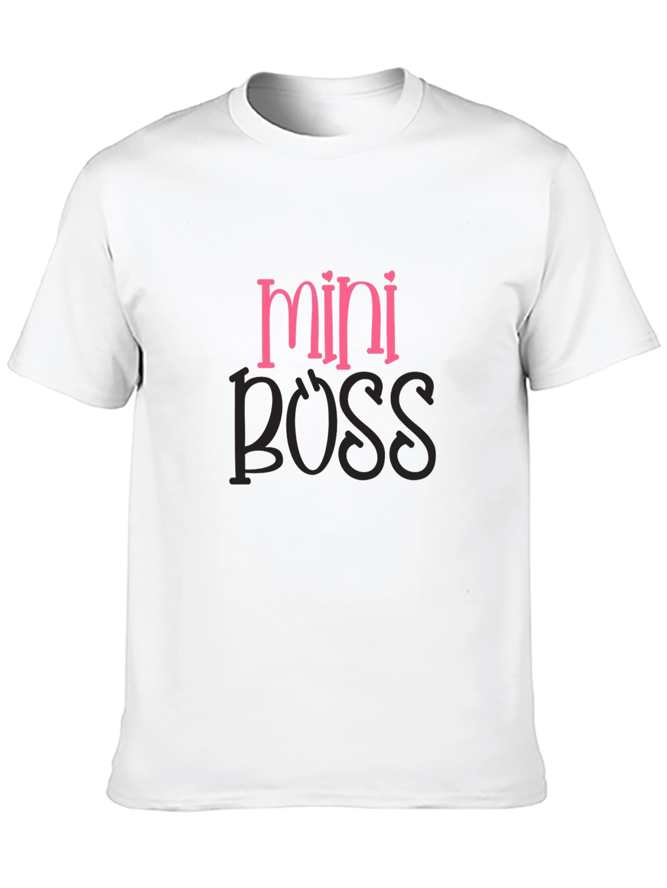 Mini Boss Black Graphic Tee