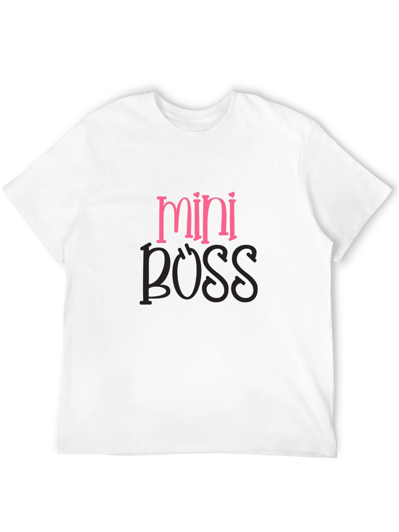 Mini Boss Black Graphic Tee