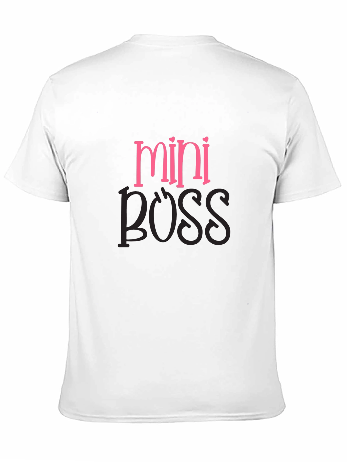 Mini Boss Black Graphic Tee