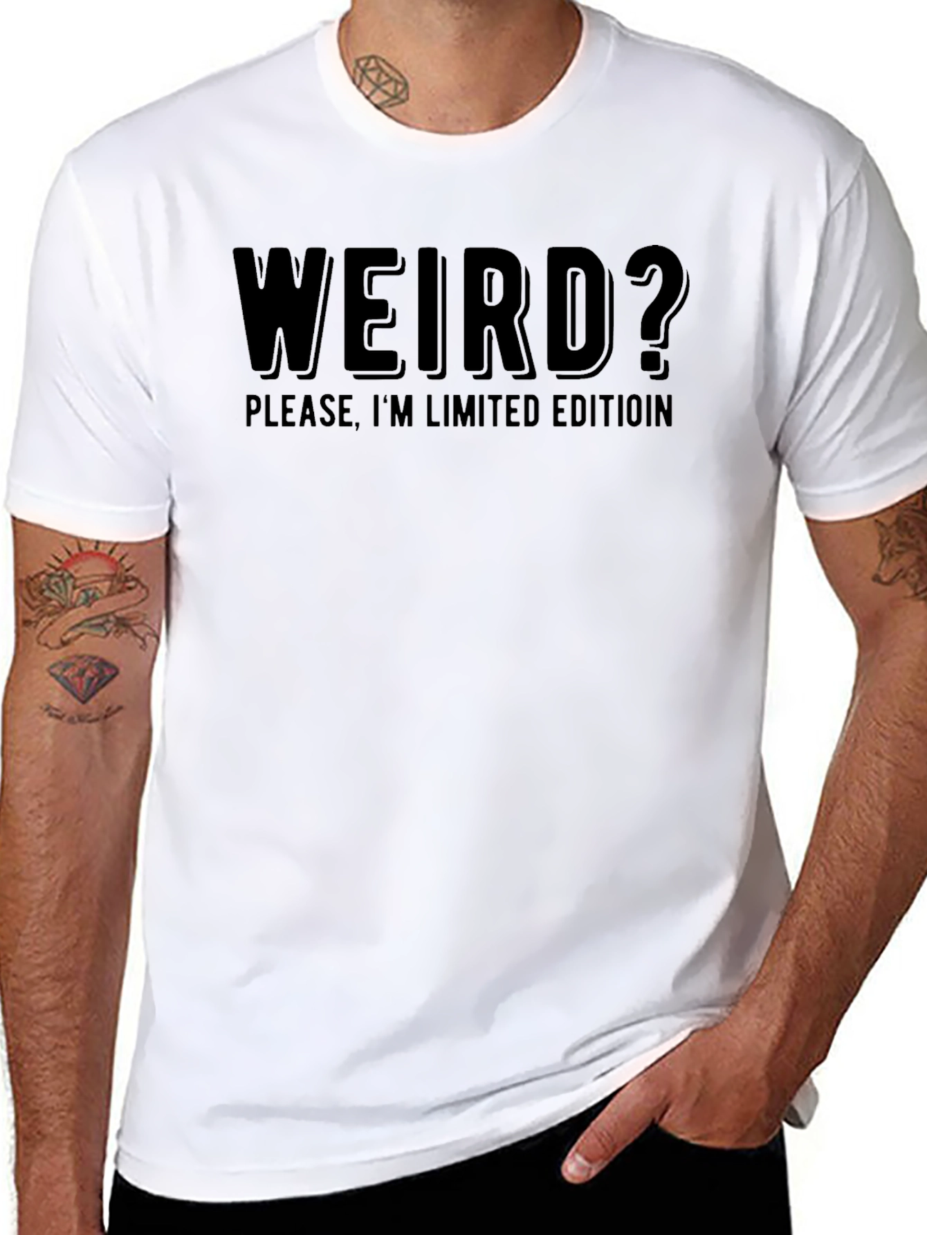 Weird? Limited Edition Black Graphic Tee