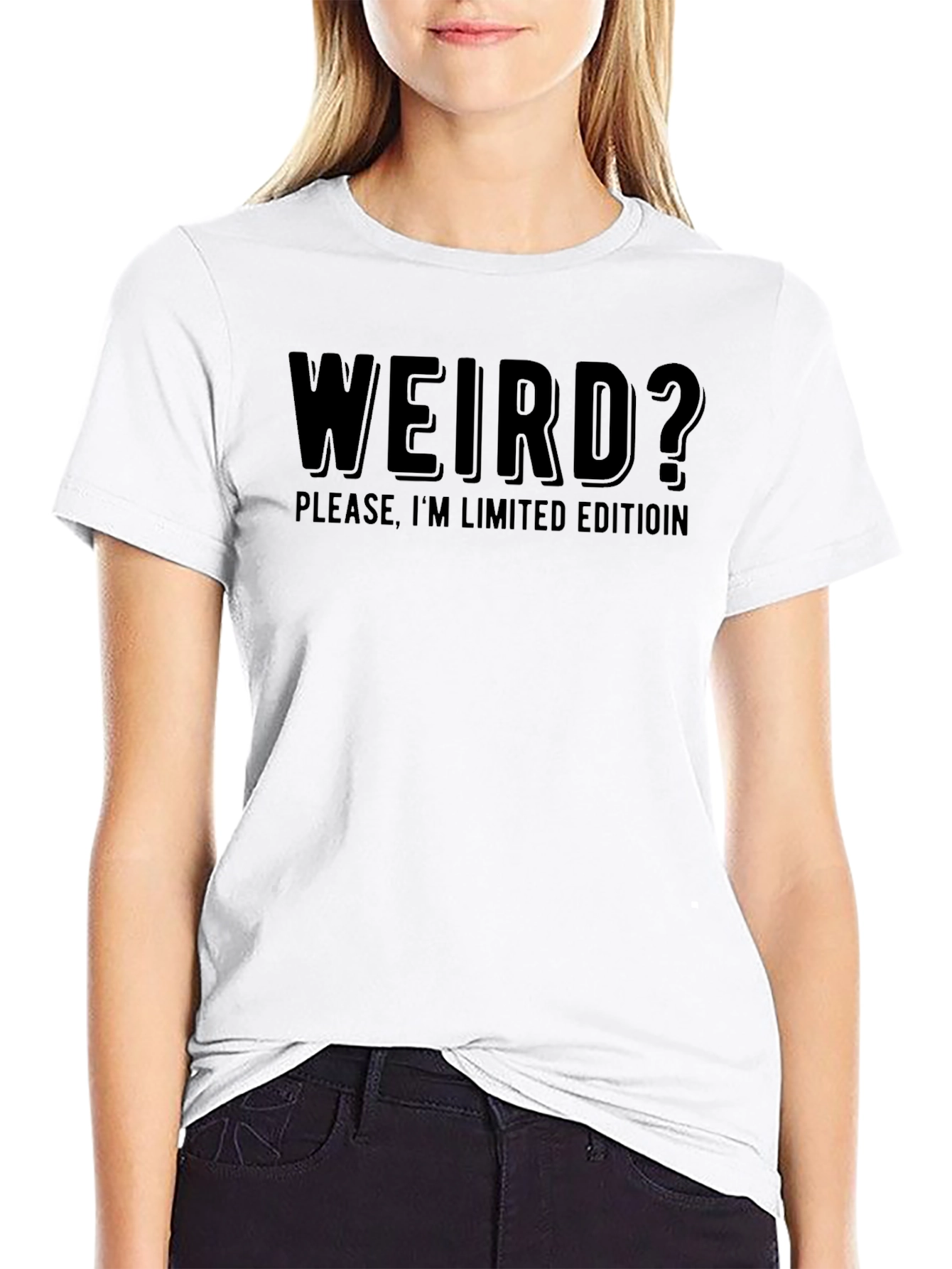 Weird? Limited Edition Black Graphic Tee