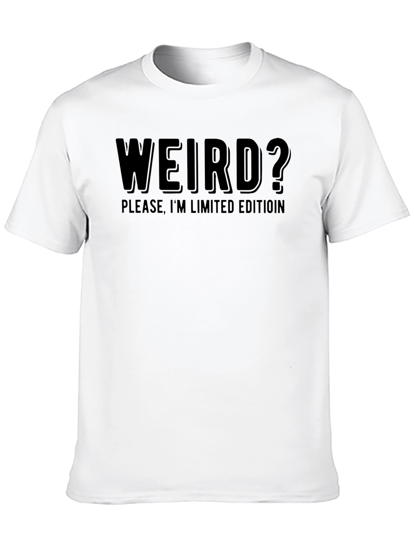 Weird? Limited Edition Black Graphic Tee