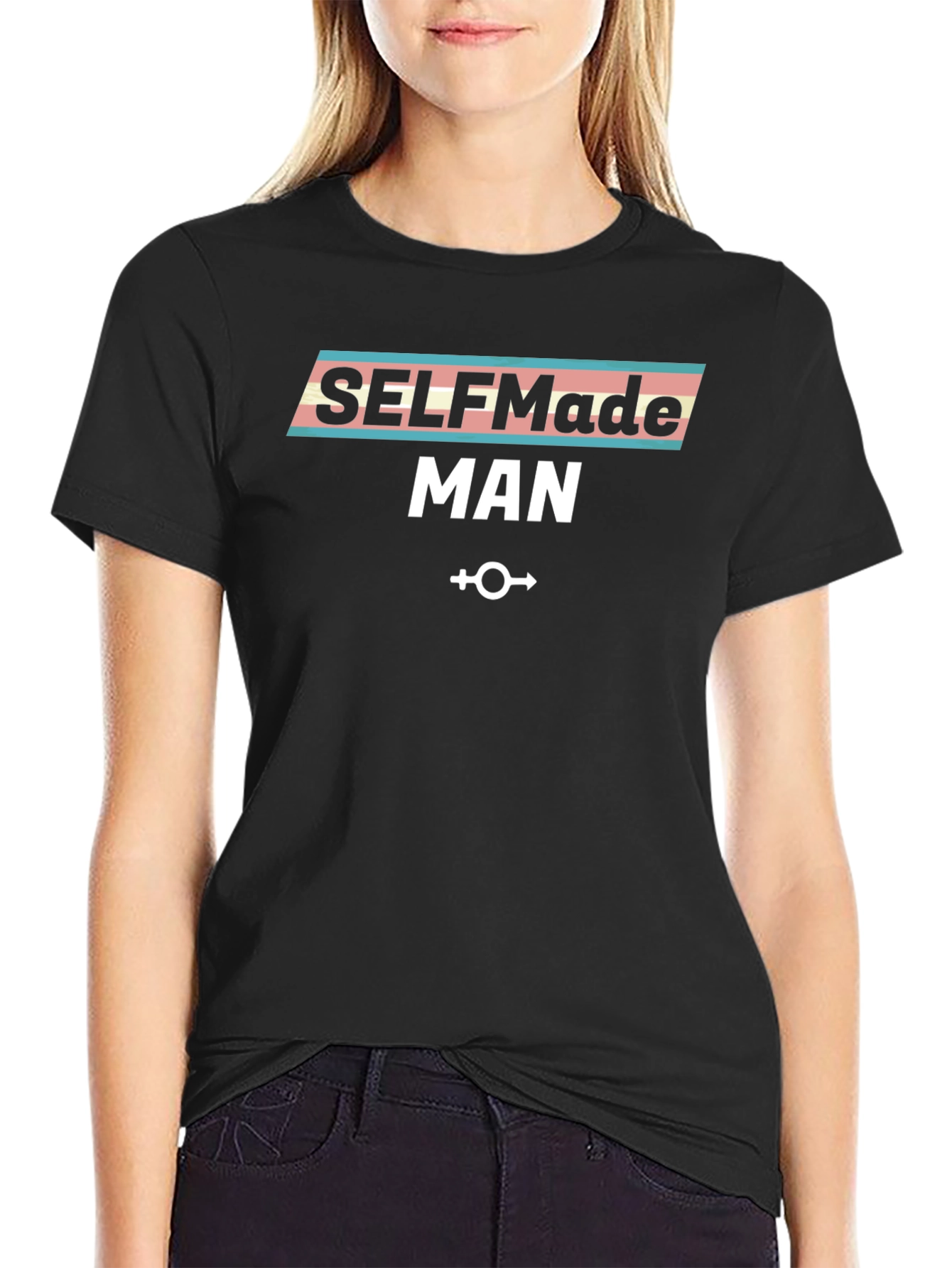 Selfmade Man T-Shirt Transgender Pride Tee
