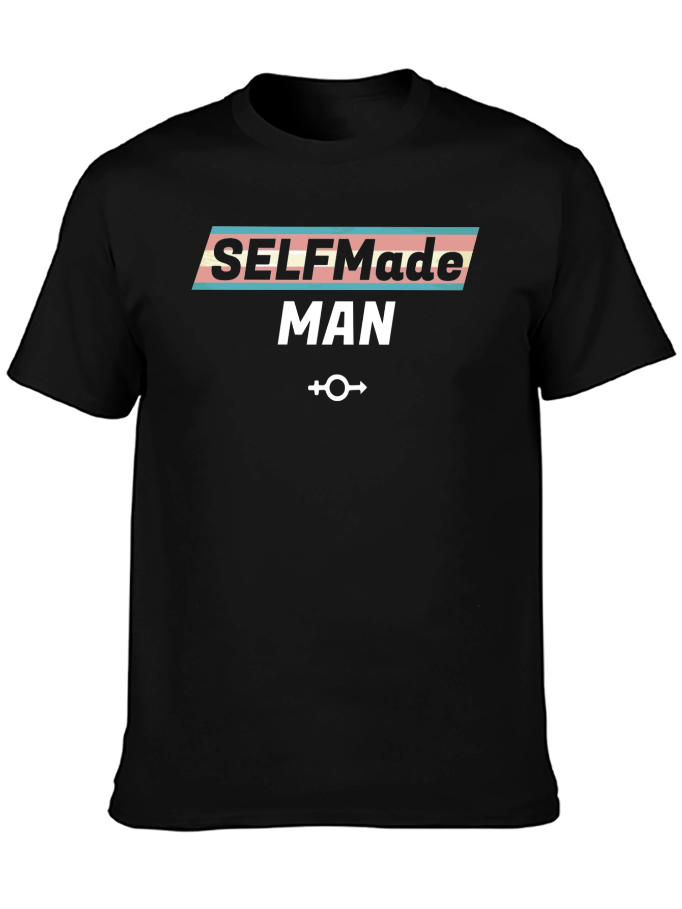 Selfmade Man T-Shirt Transgender Pride Tee