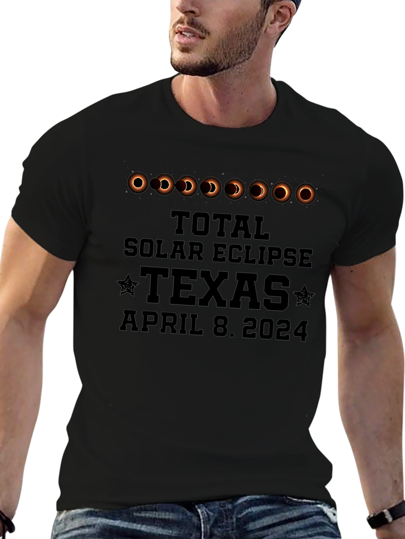 Total Solar Eclipse Texas April 8 2024 T-Shirt