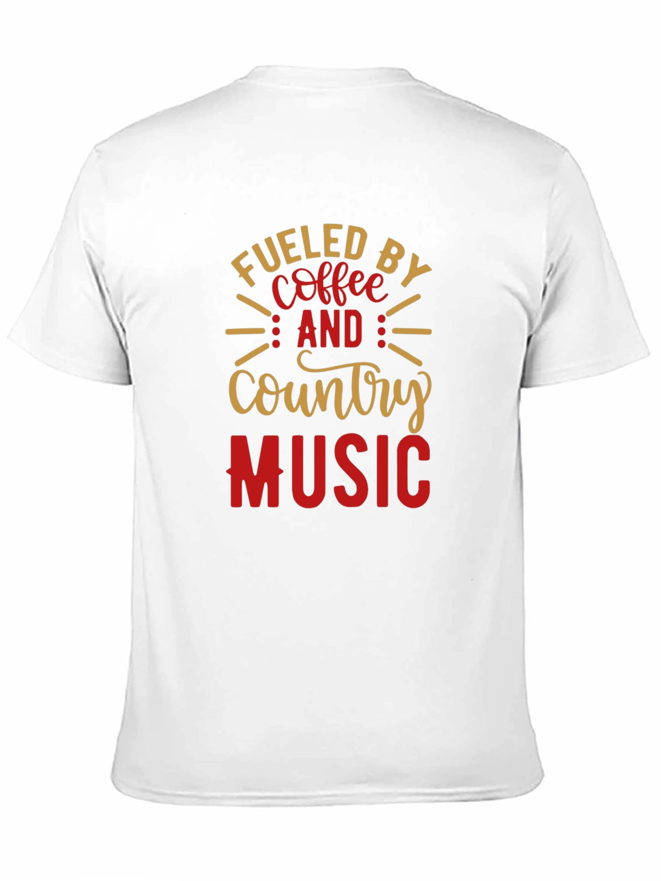 Fueled By Coffee & Country Music Graphic Tee