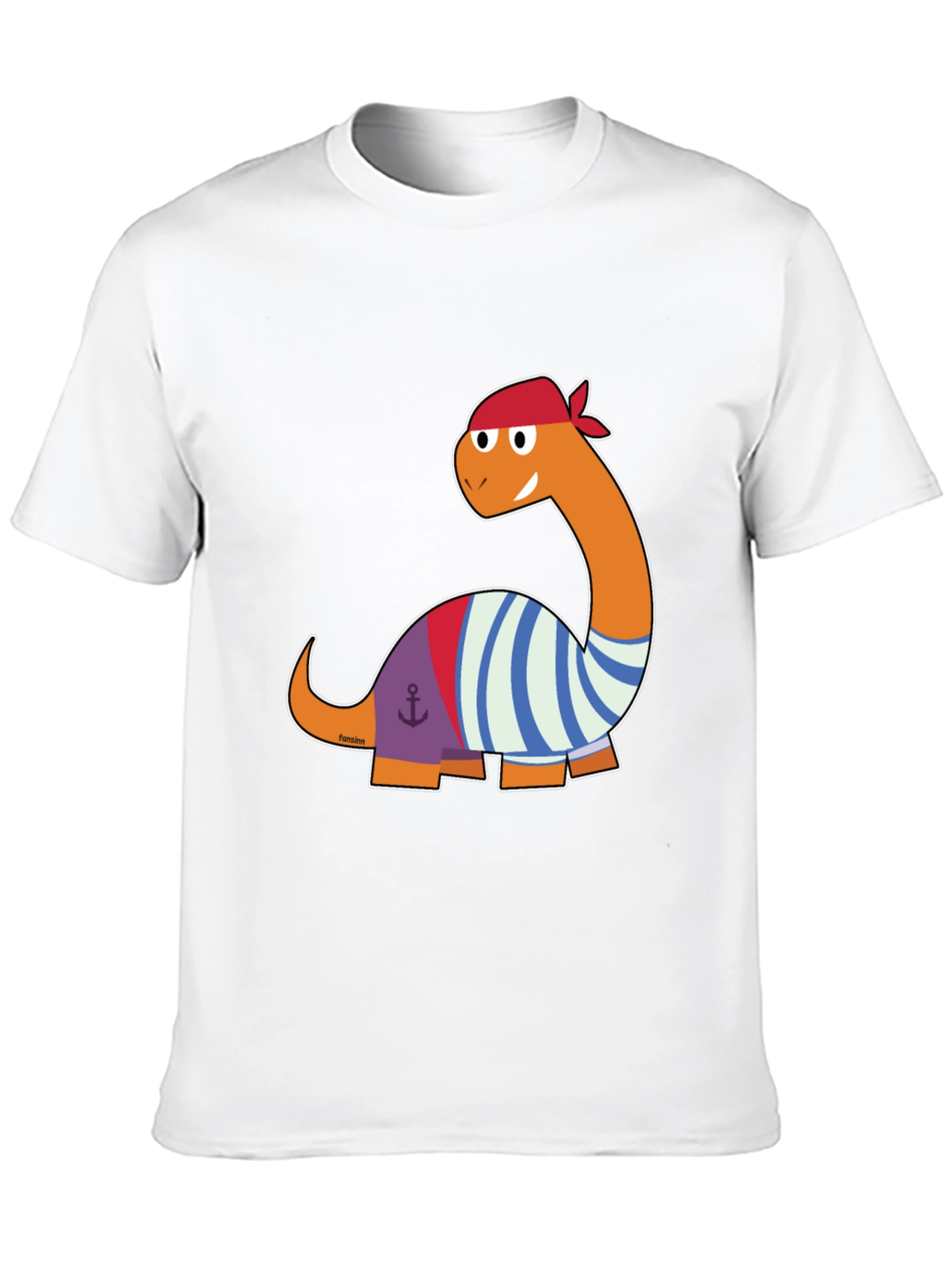 Pirate Dino T-Shirt - Black