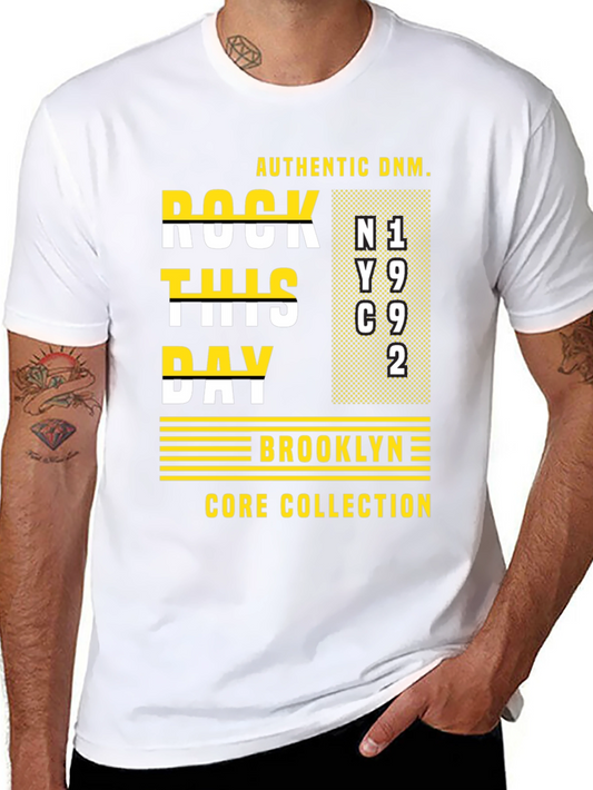 Rock This Day Graphic Tee - Brooklyn Core Collection T-Shirt