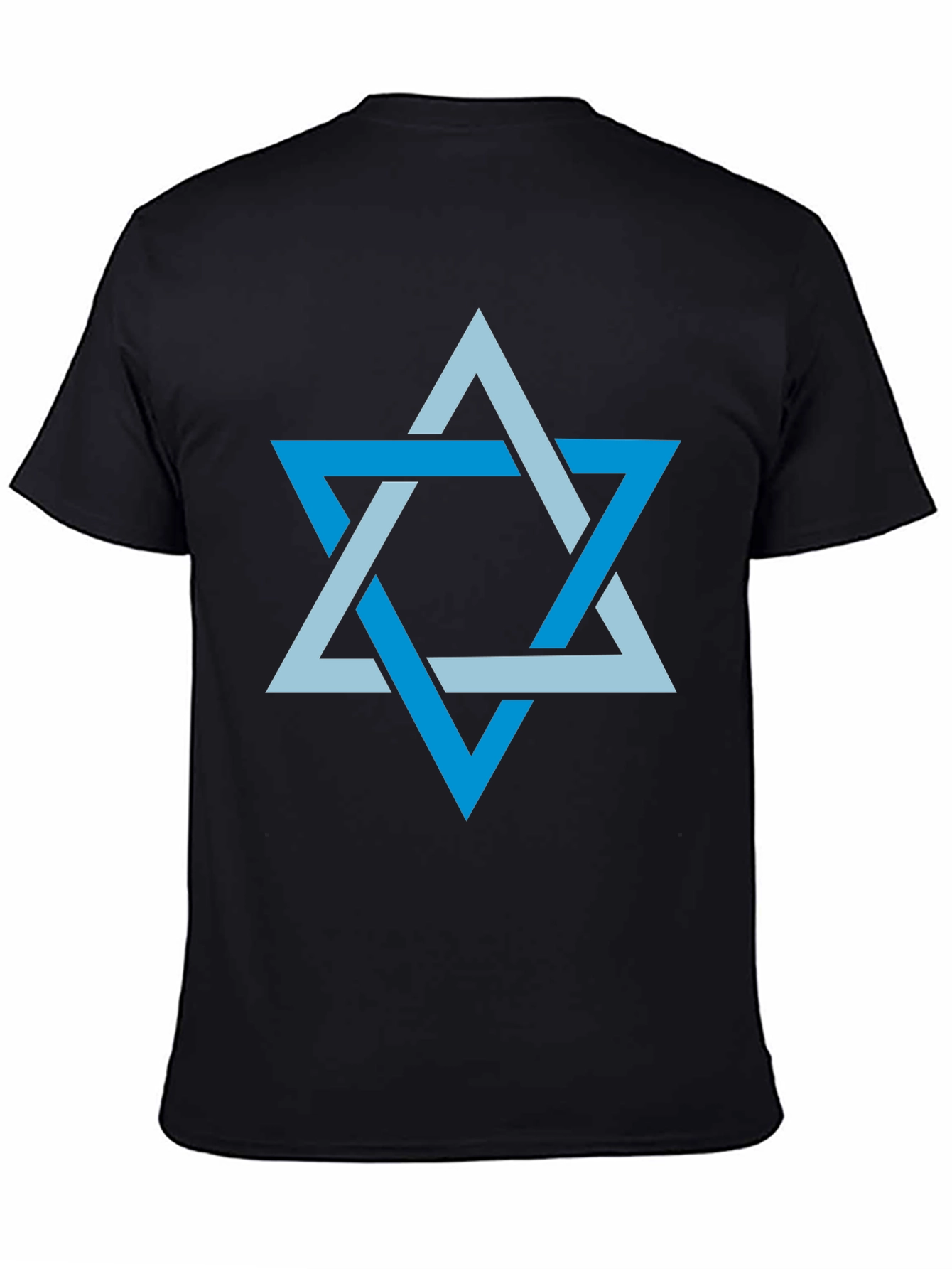 Star of David Mens Graphic T-Shirt
