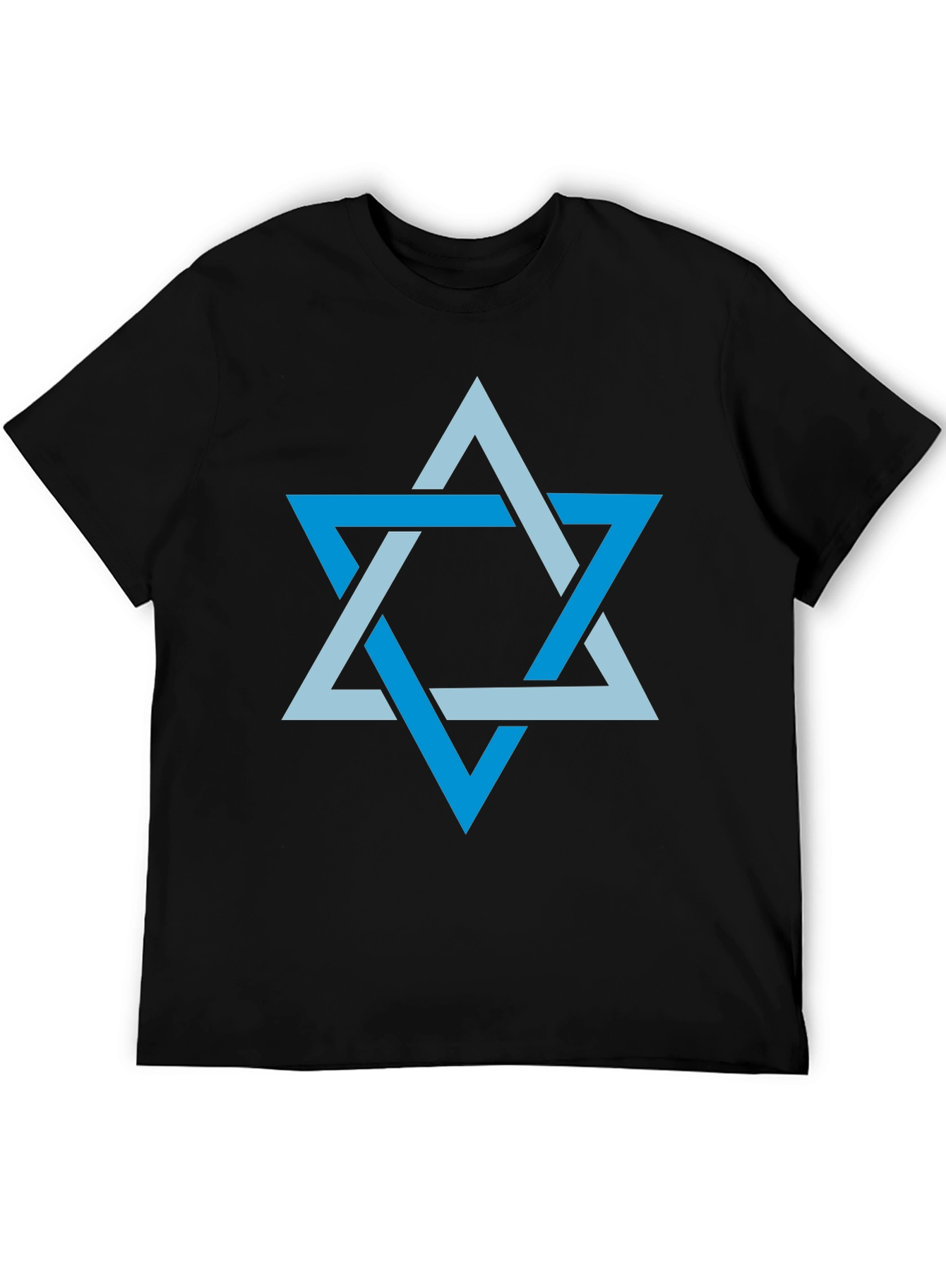 Star of David Mens Graphic T-Shirt