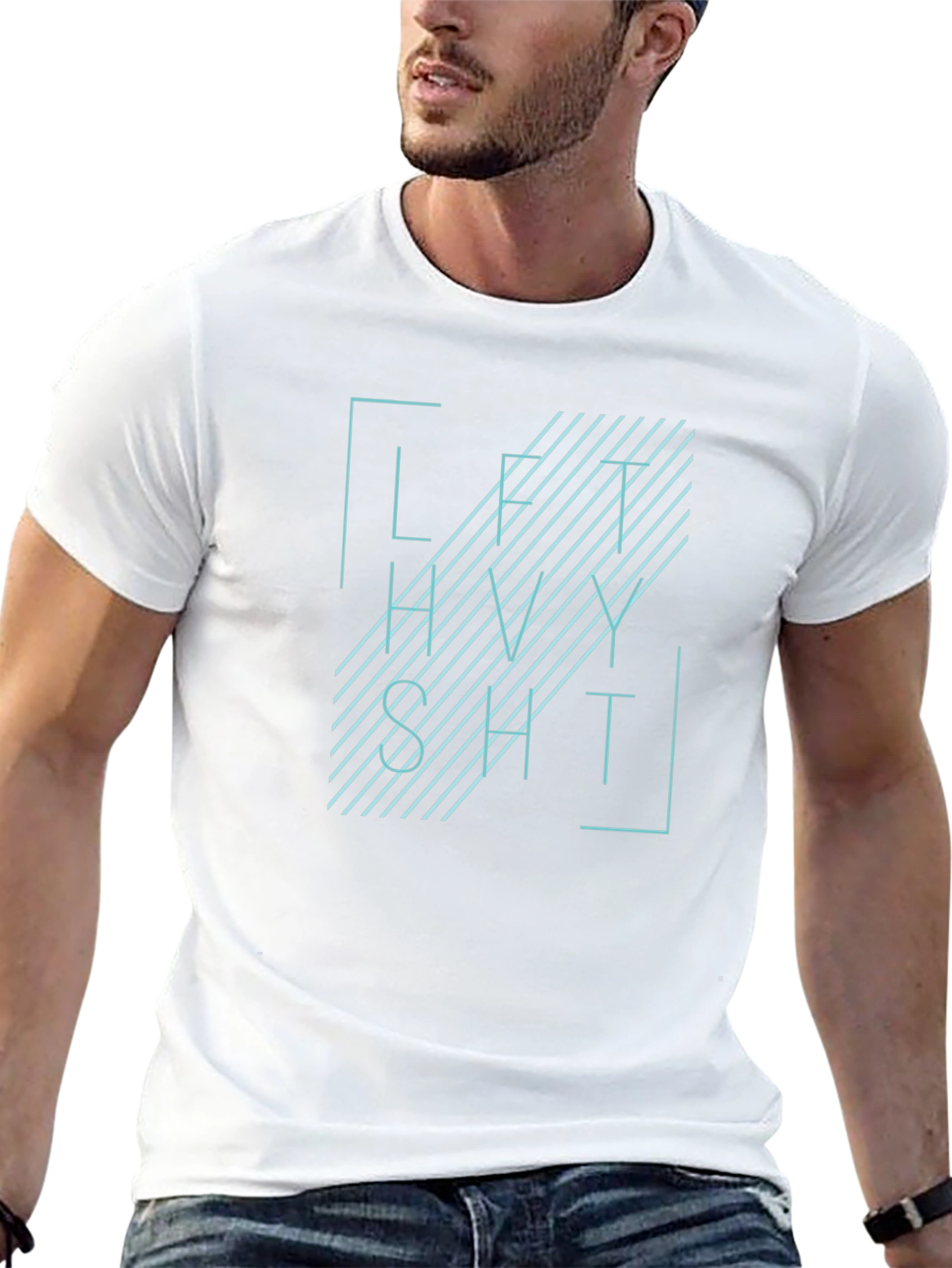 Levity Shirt - Modern Graphic Tee - Black