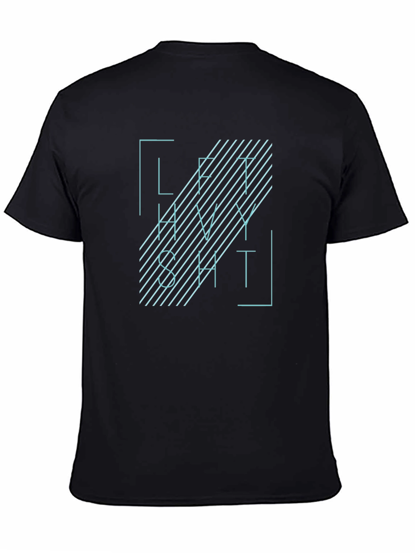 Levity Shirt - Modern Graphic Tee - Black