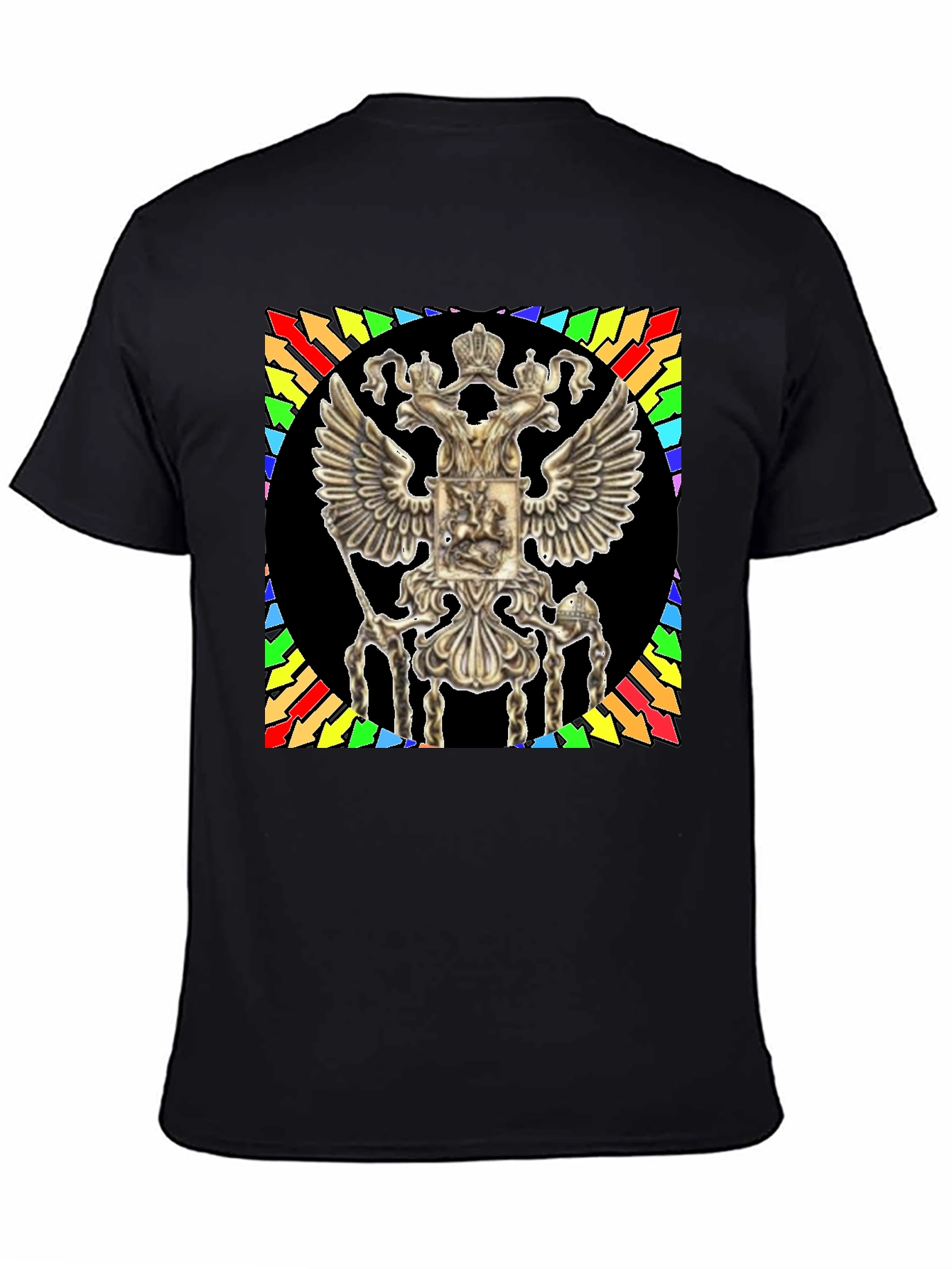 Ornate Double Eagle Graphic T-Shirt
