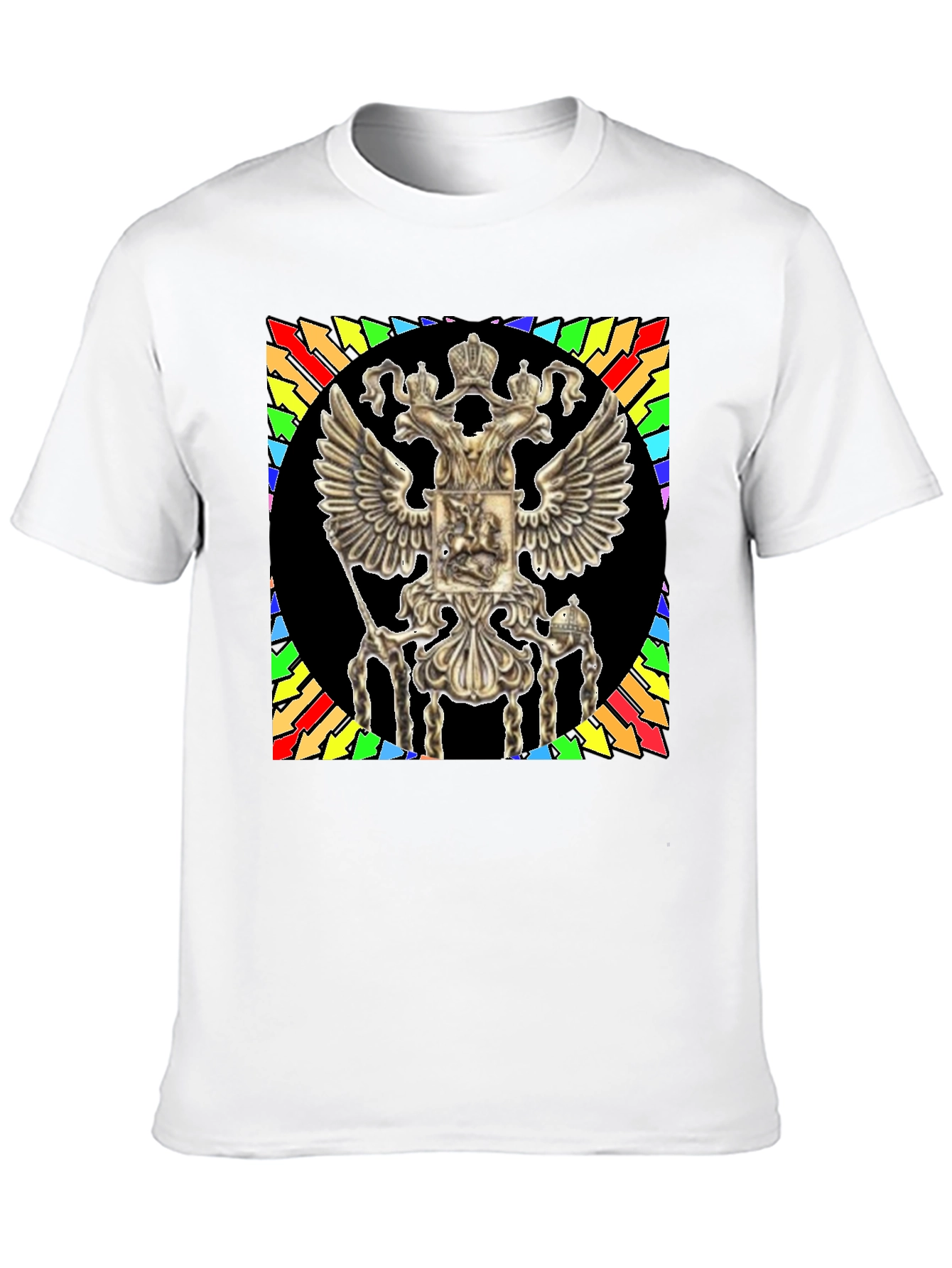 Ornate Double Eagle Graphic T-Shirt