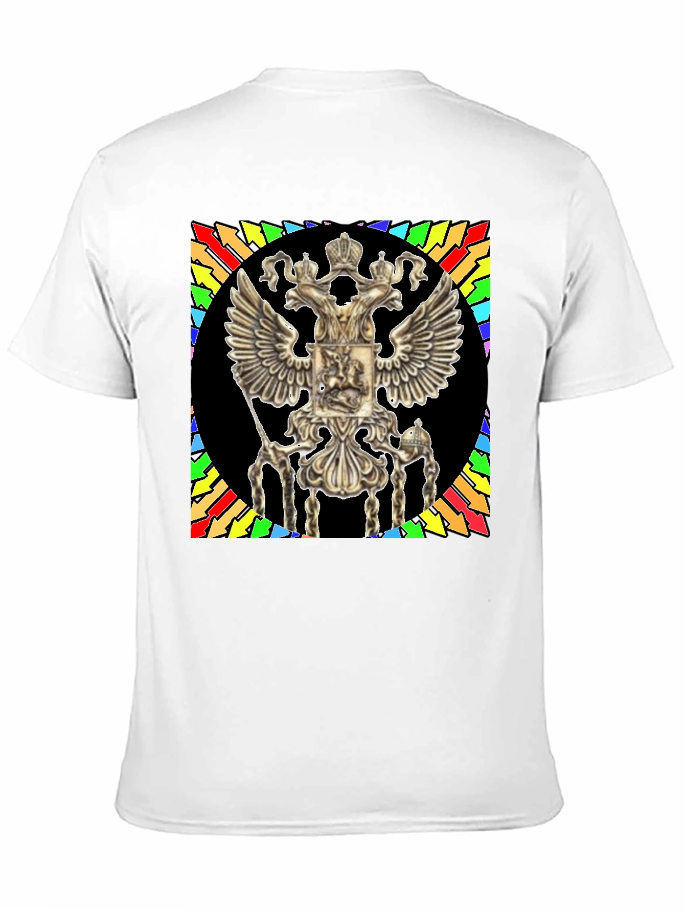 Ornate Double Eagle Graphic T-Shirt