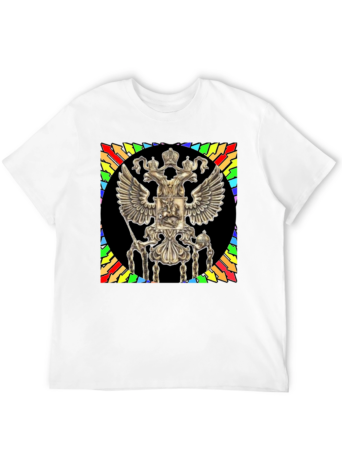 Ornate Double Eagle Graphic T-Shirt