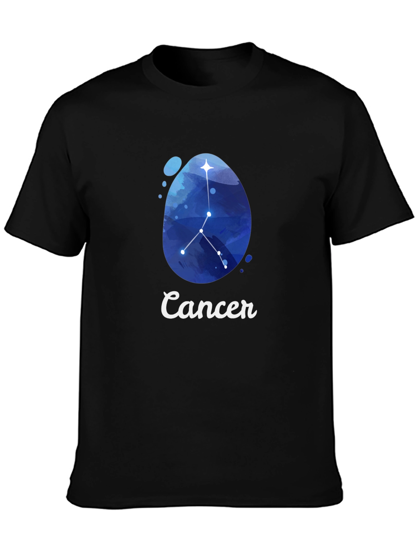 Cancer Zodiac T-Shirt - Stylish Constellation Design