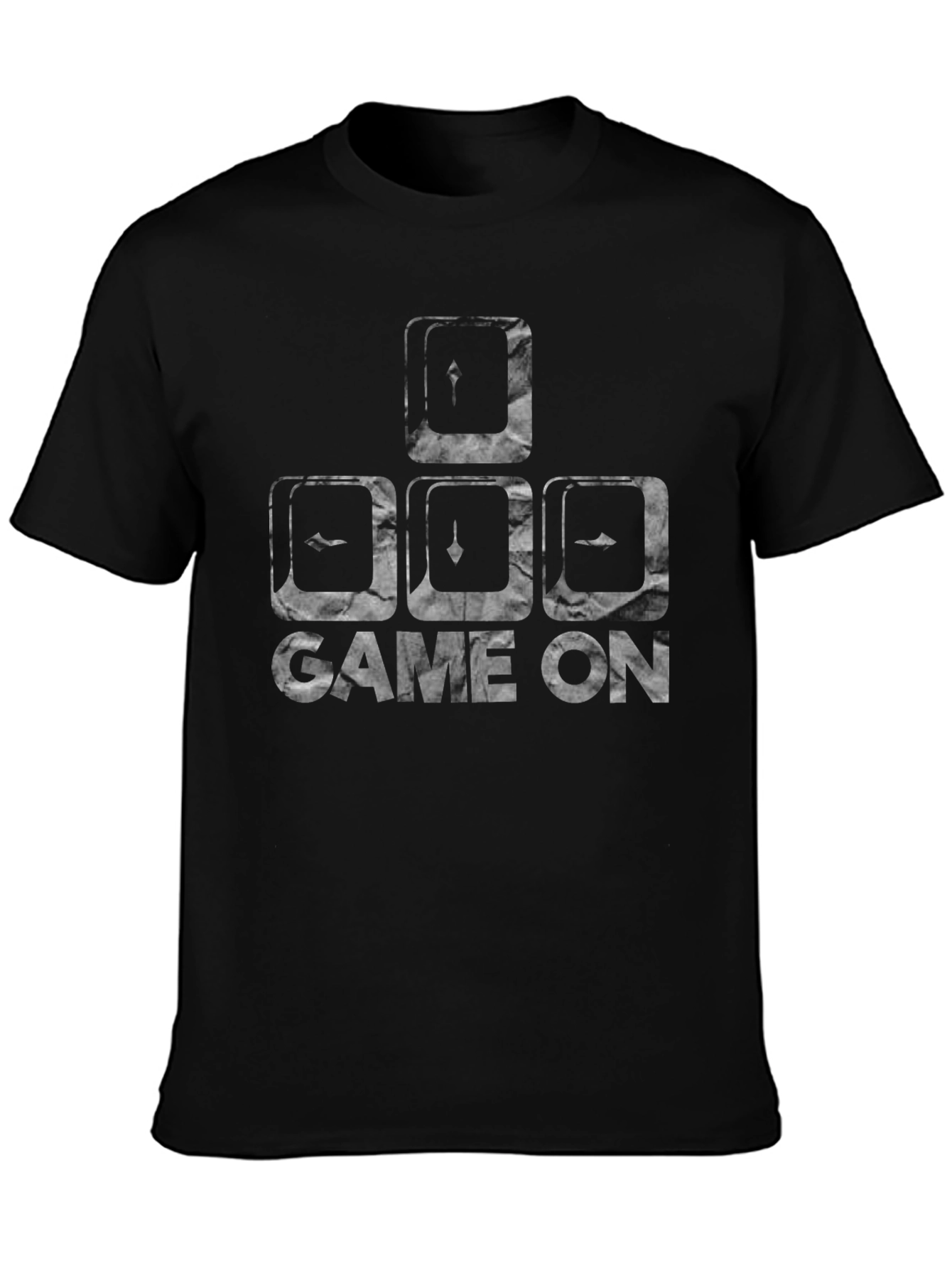 Game On! Gamer T-Shirt - Keyboard Key Design