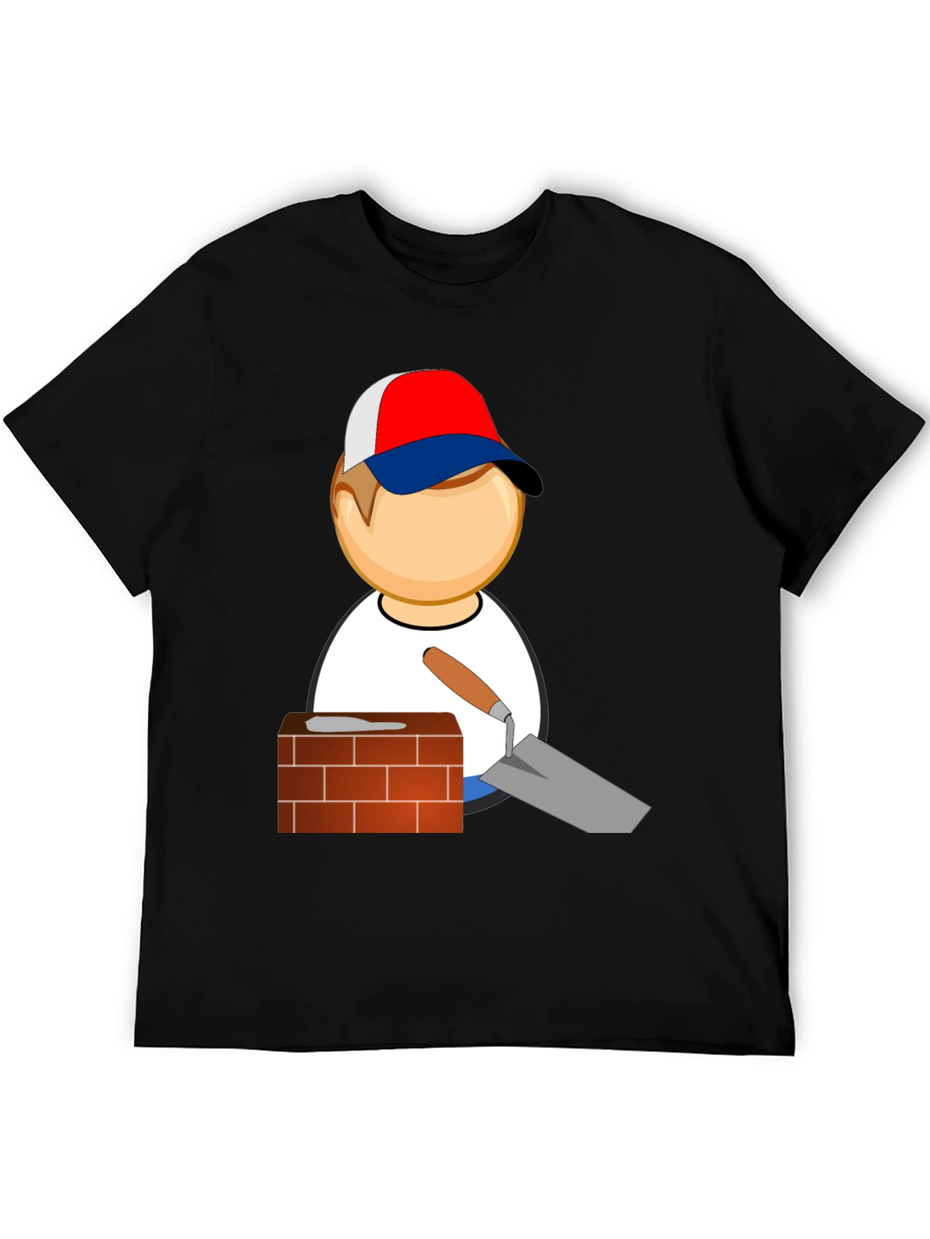 Bricklayer Graphic T-Shirt - Novelty Construction Tee