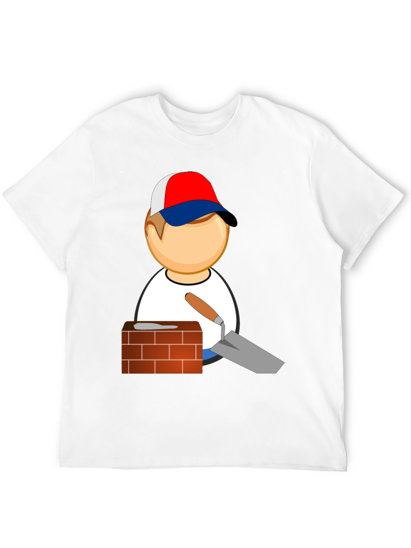 Bricklayer Graphic T-Shirt - Novelty Construction Tee