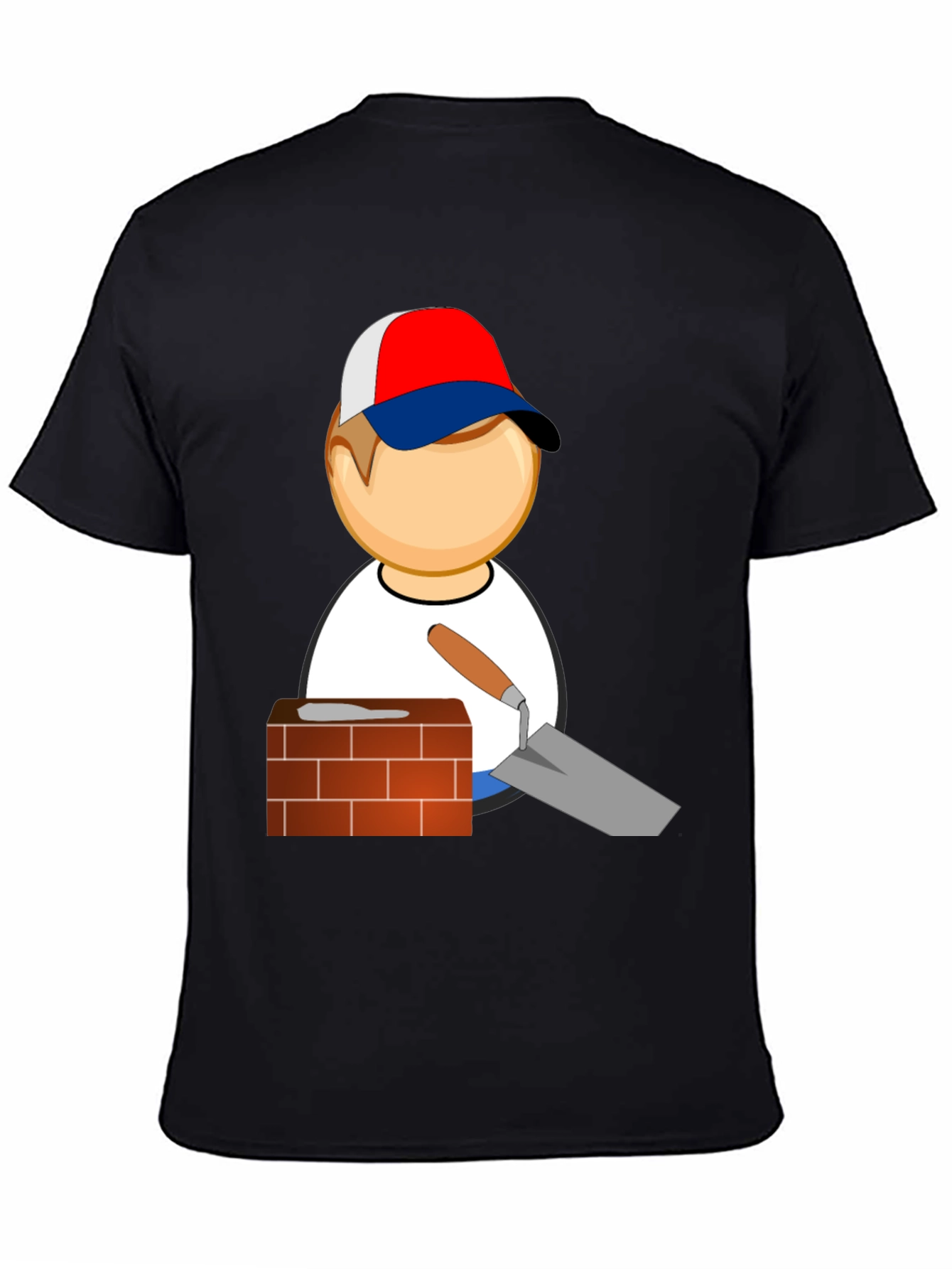 Bricklayer Graphic T-Shirt - Novelty Construction Tee