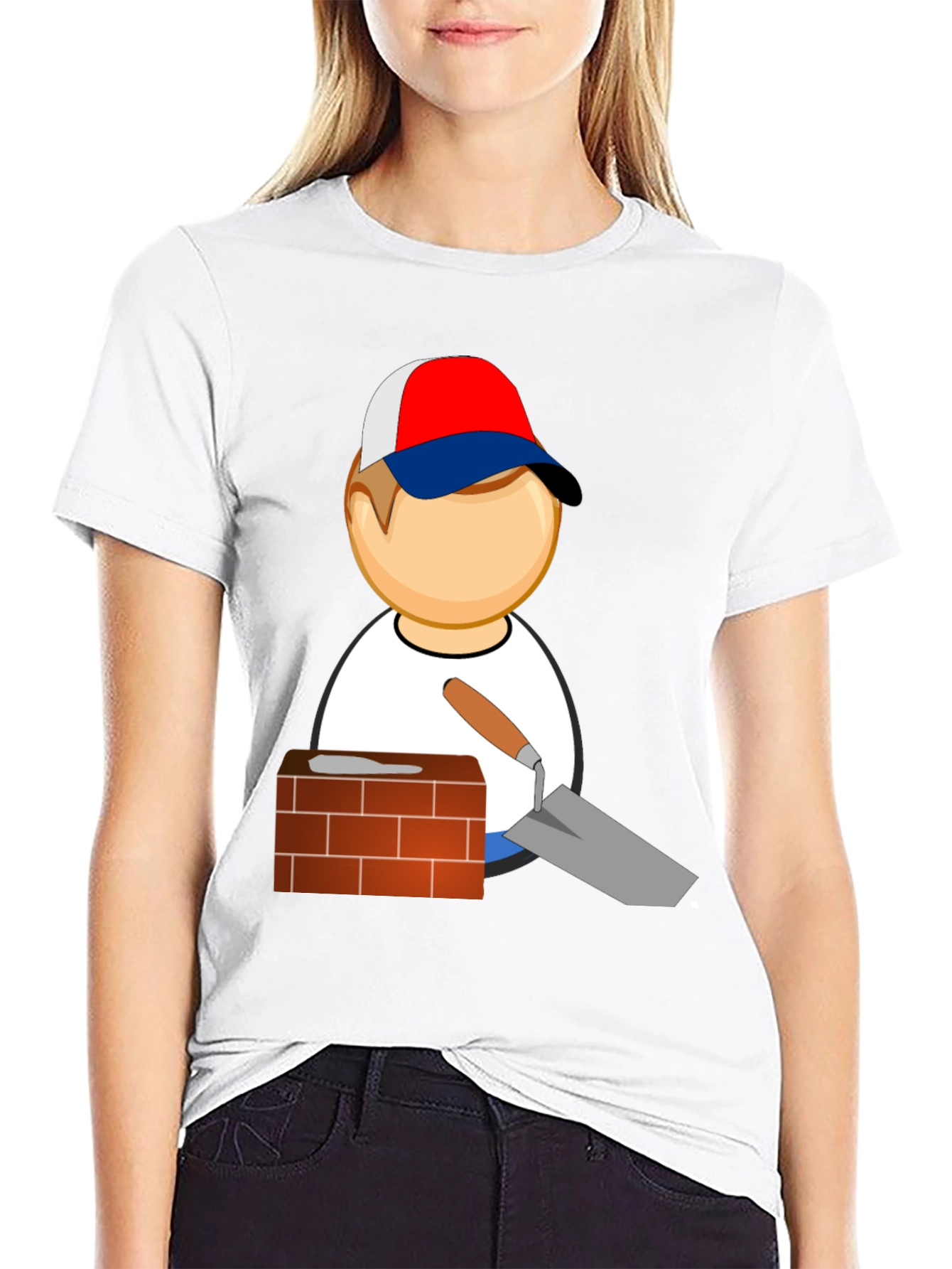 Bricklayer Graphic T-Shirt - Novelty Construction Tee