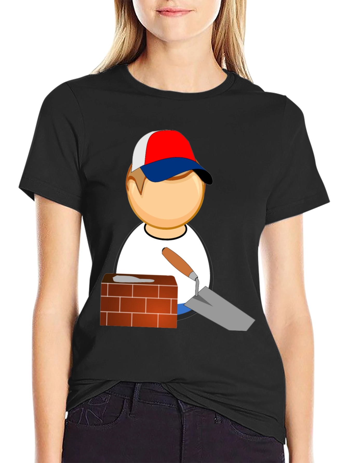 Bricklayer Graphic T-Shirt - Novelty Construction Tee