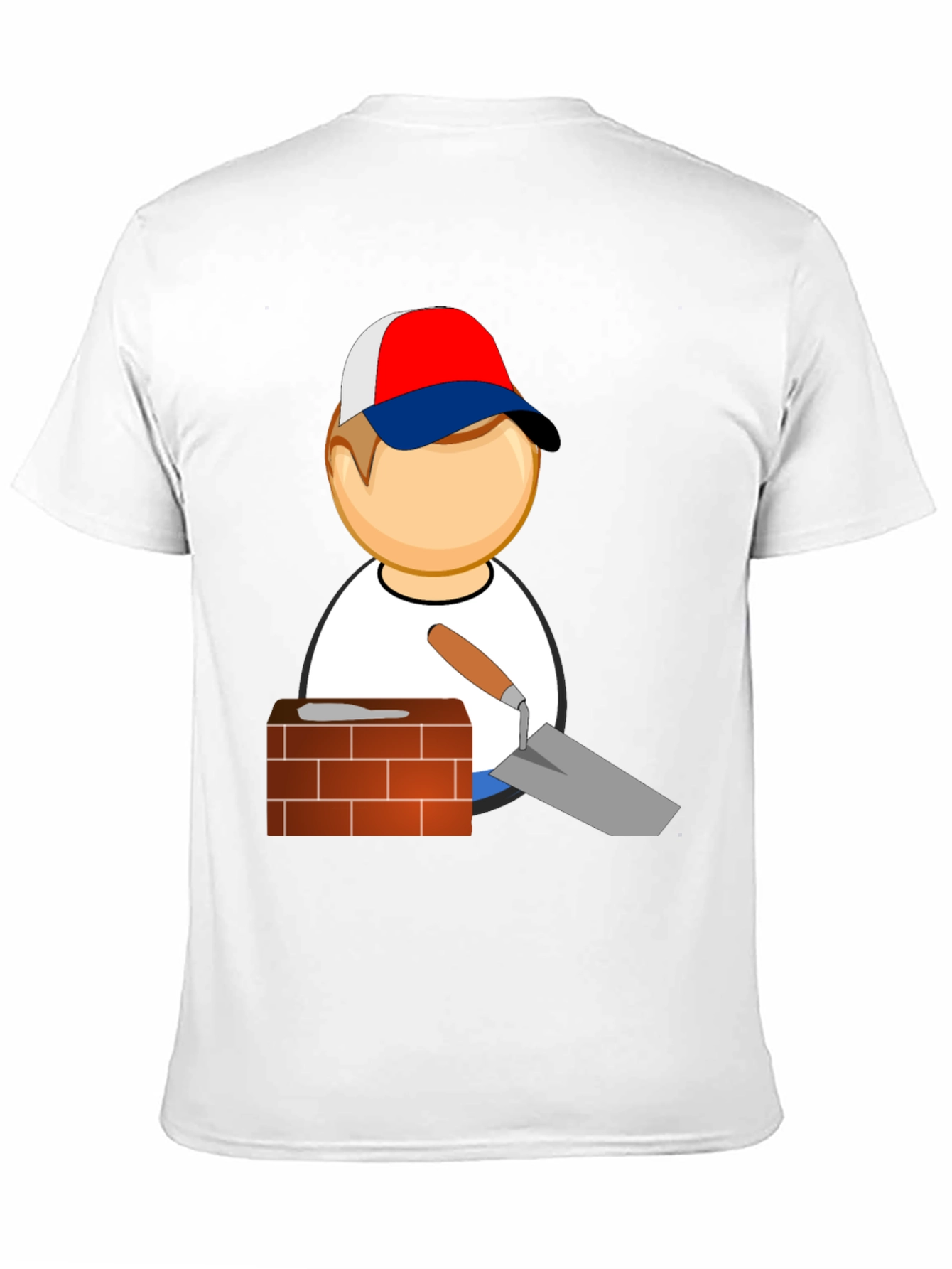 Bricklayer Graphic T-Shirt - Novelty Construction Tee