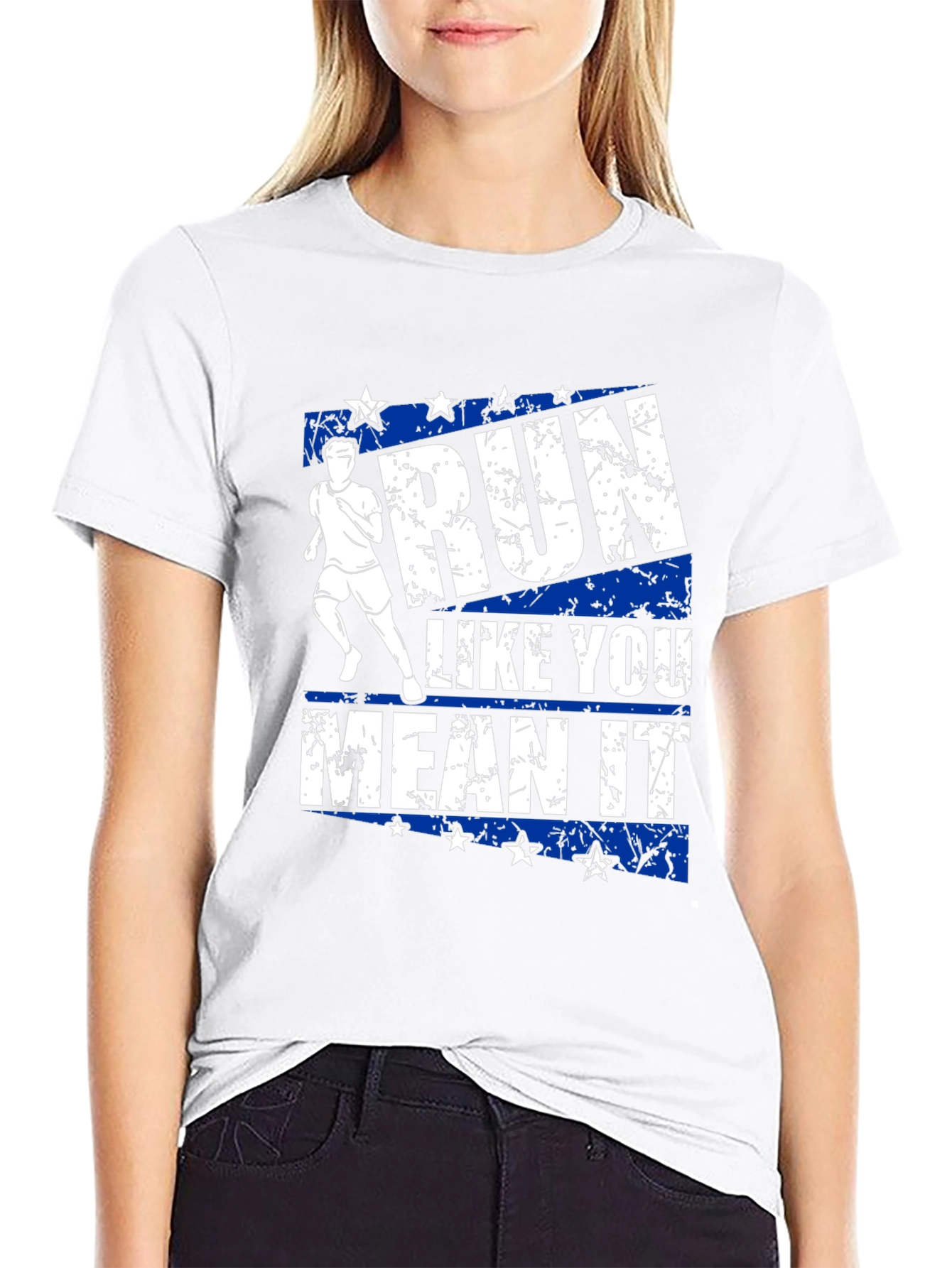 Run Like You Mean It Graphic Tee