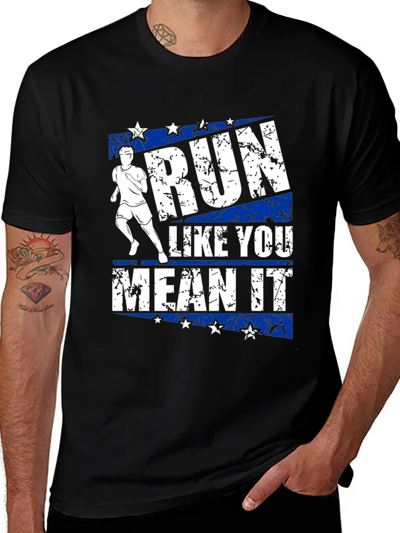Run Like You Mean It Graphic Tee