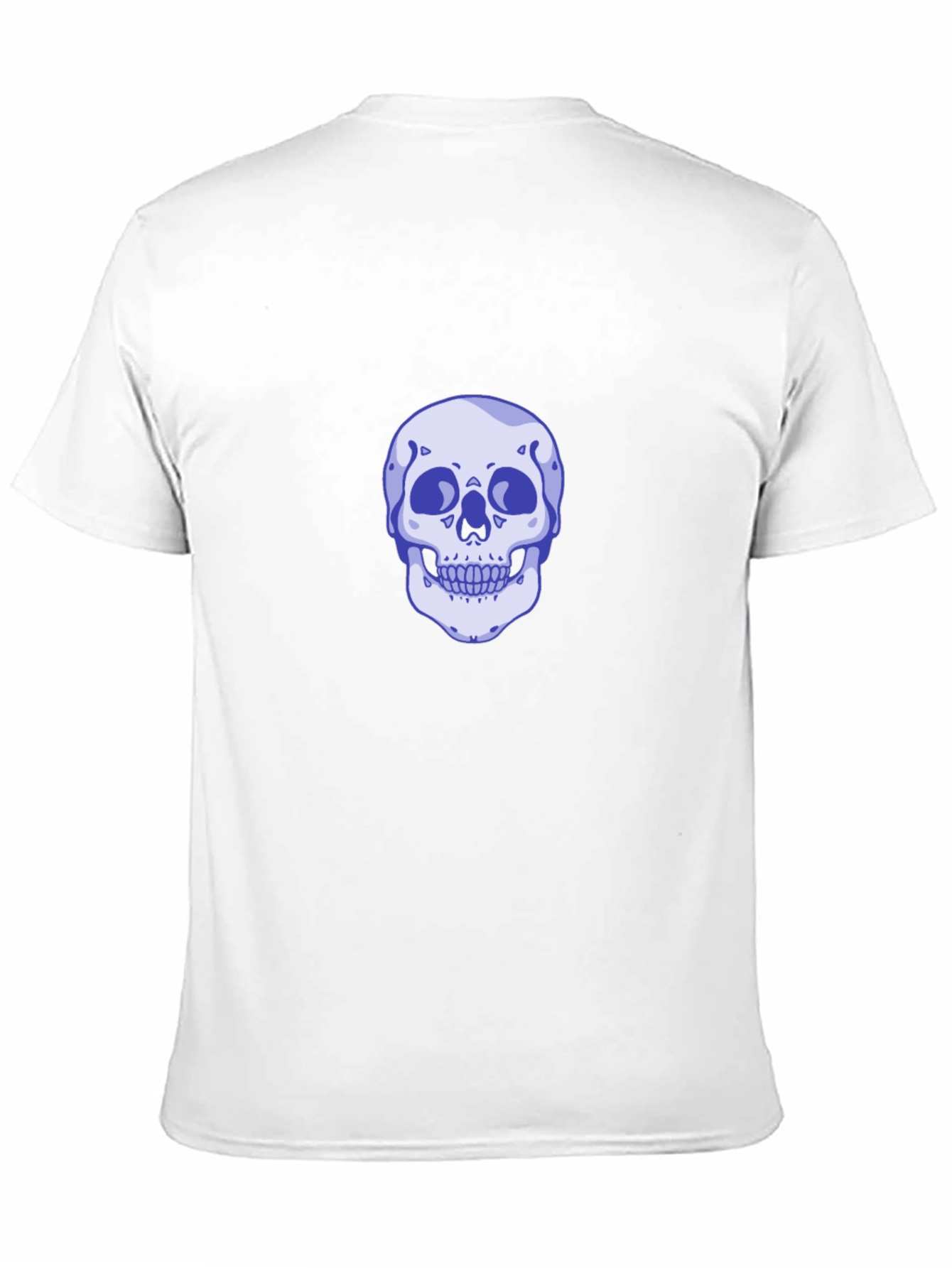 Skull Graphic Tee - Mens Casual Black T-Shirt