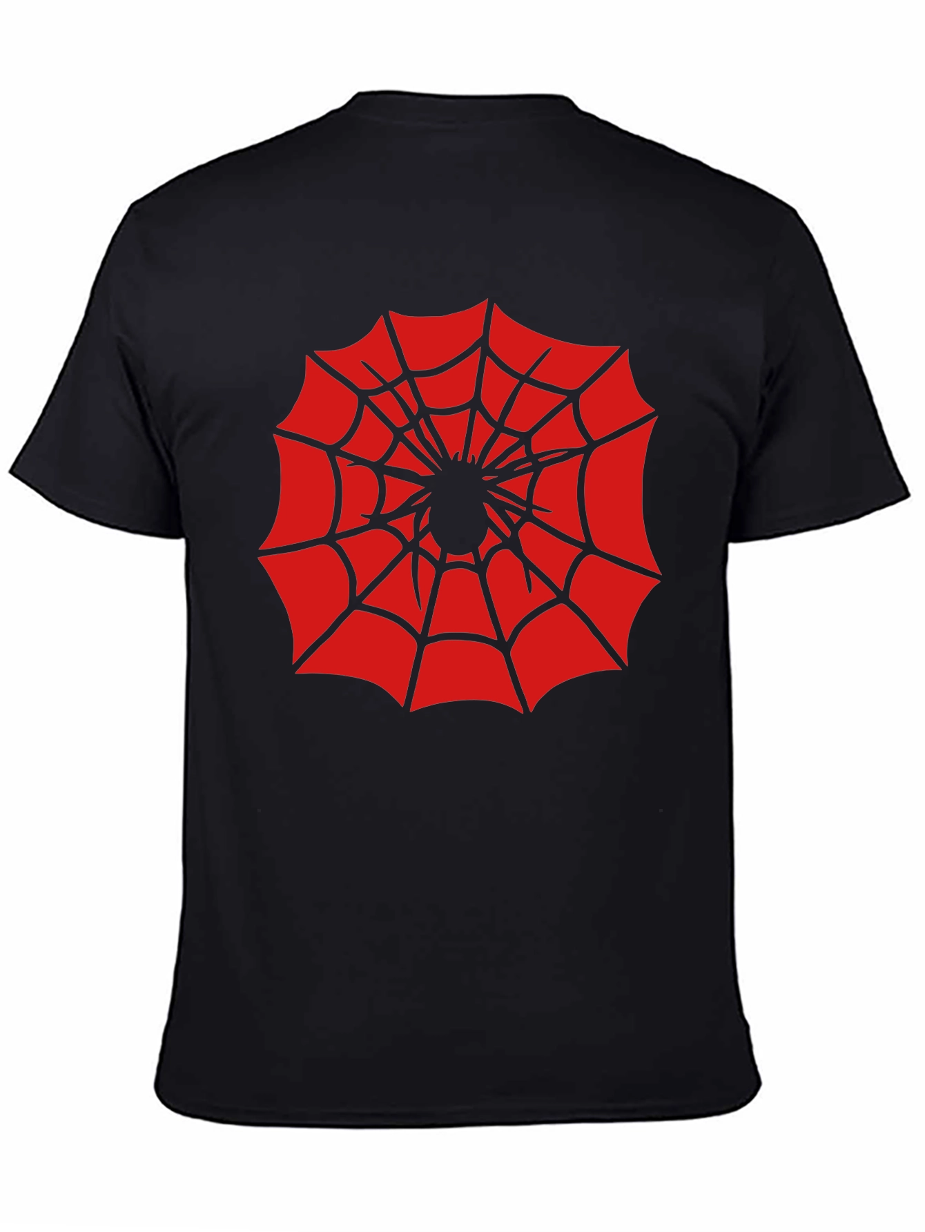 Spider Web Graphic Tee - Halloween Ready