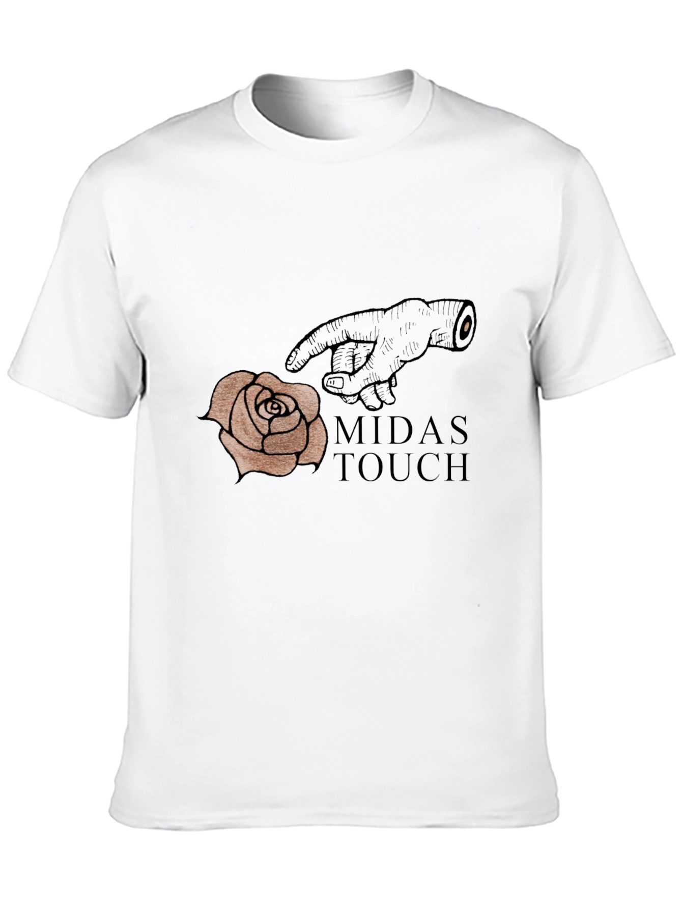 Midas Touch Graphic T-Shirt - Black