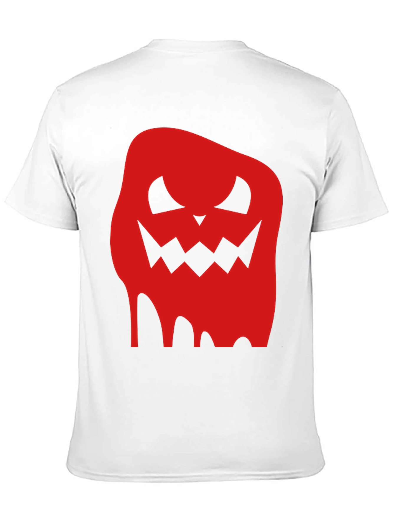 Halloween Ghost Face Graphic Tee