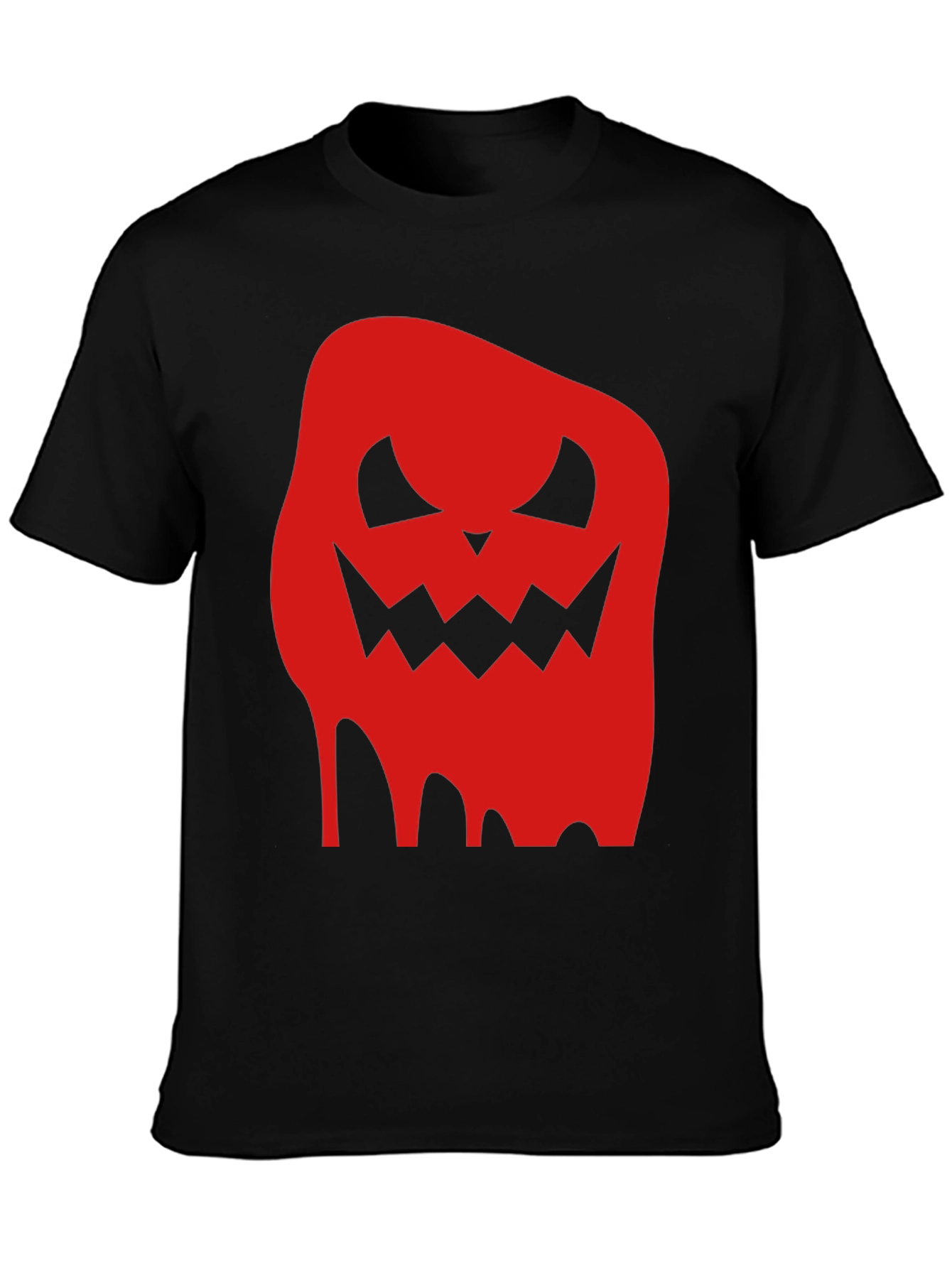 Halloween Ghost Face Graphic Tee