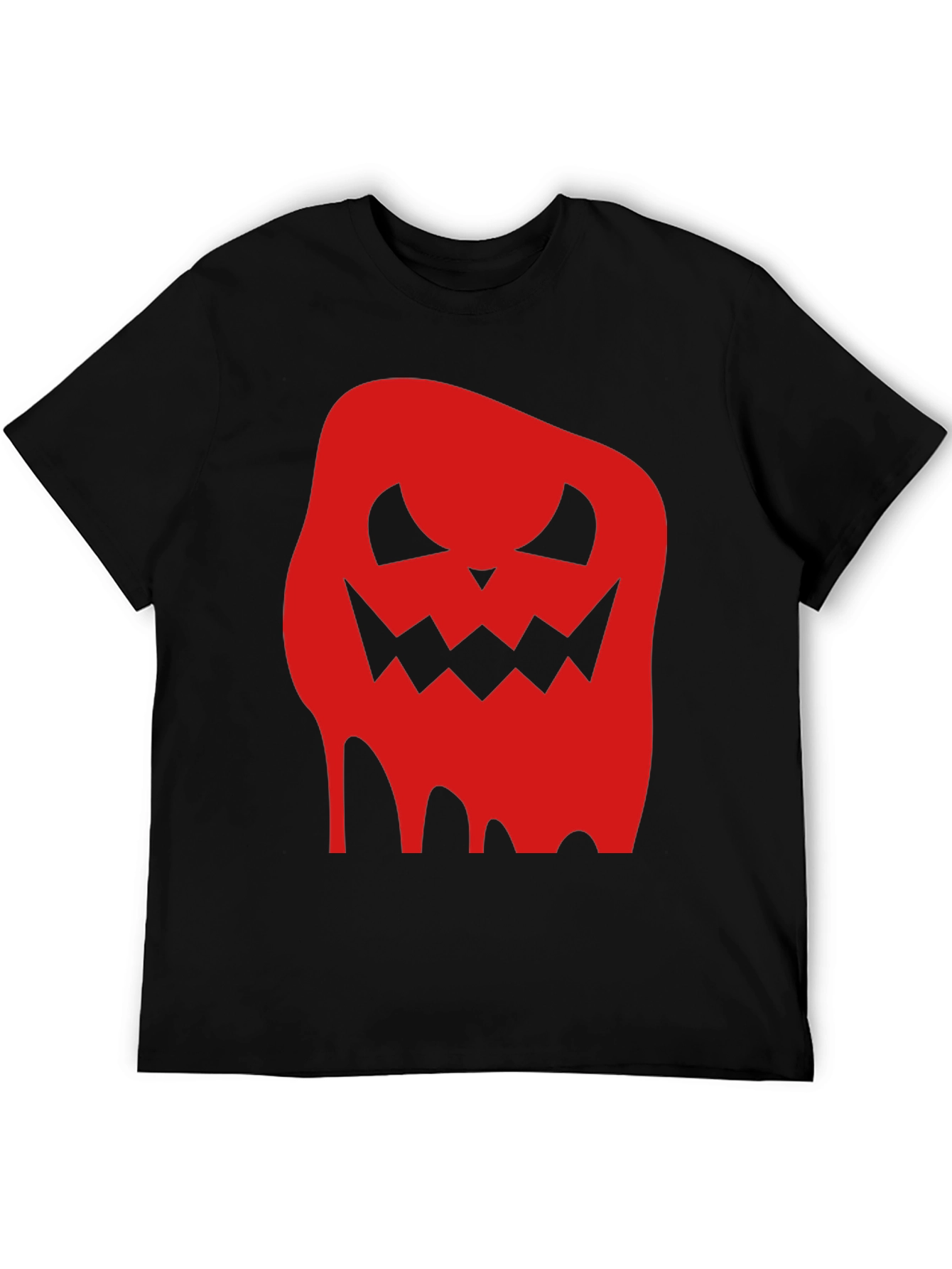 Halloween Ghost Face Graphic Tee