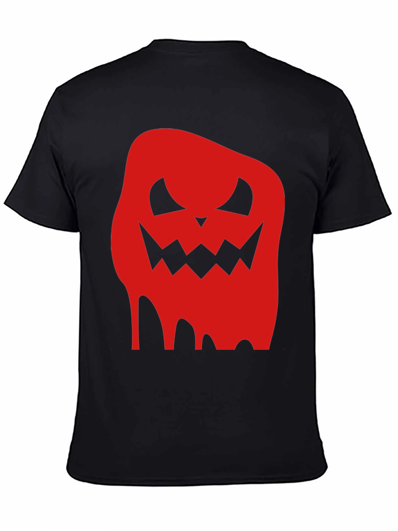 Halloween Ghost Face Graphic Tee
