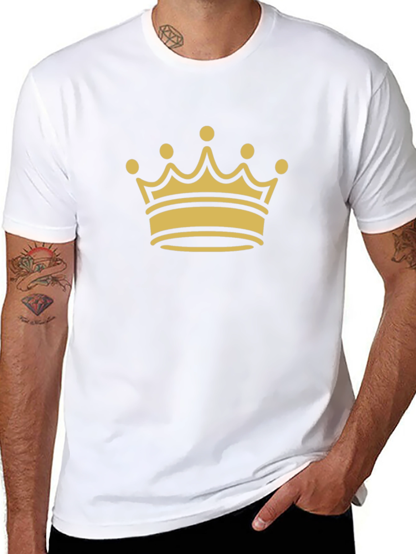 Crown Graphic Tee - Royal Style