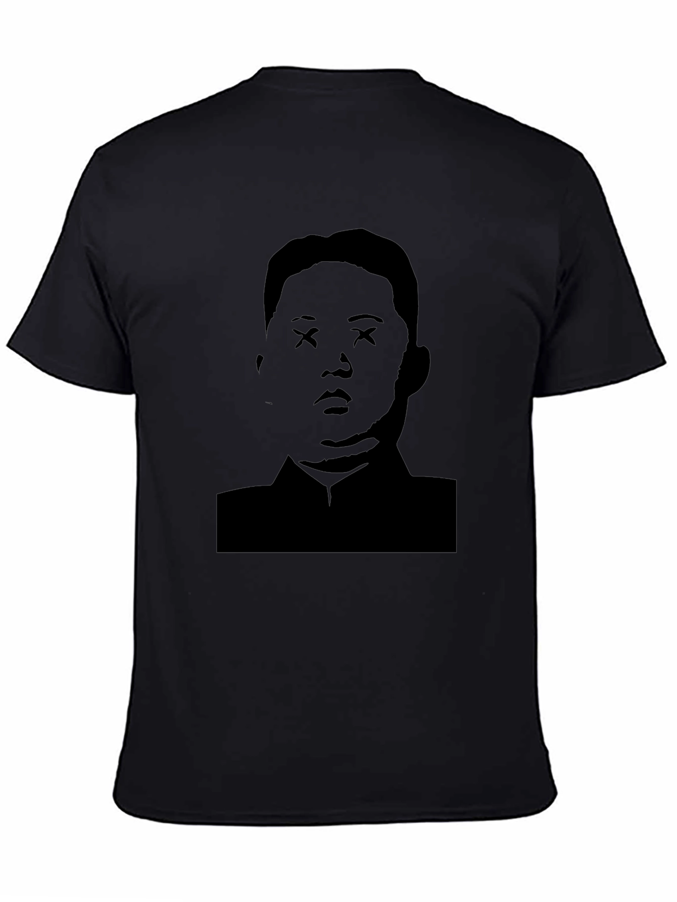 Kim Jong Un X Eyes Black Graphic T-Shirt