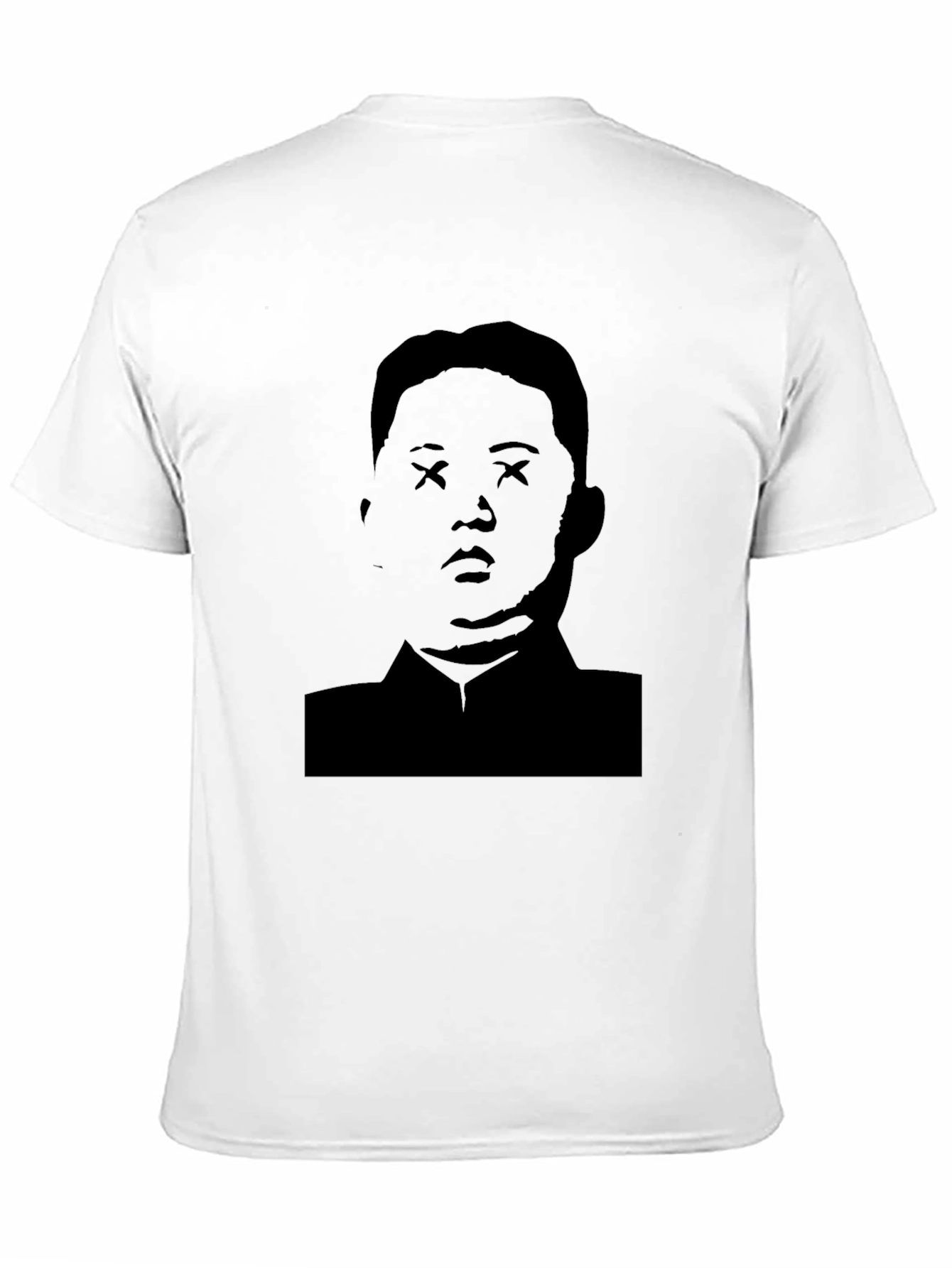 Kim Jong Un X Eyes Black Graphic T-Shirt