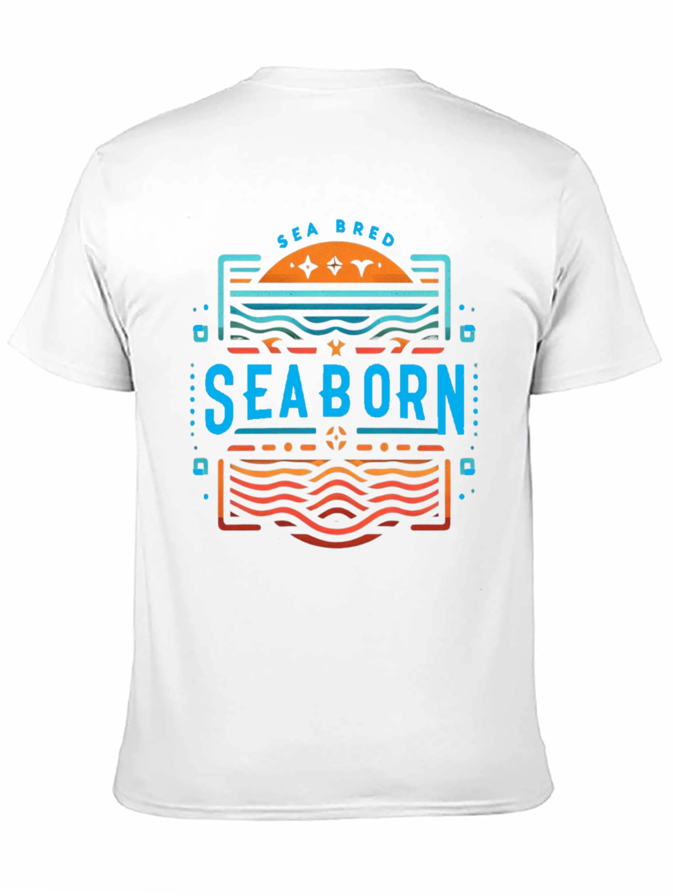 Sea Born Graphic Tee - Coastal Inspired Design