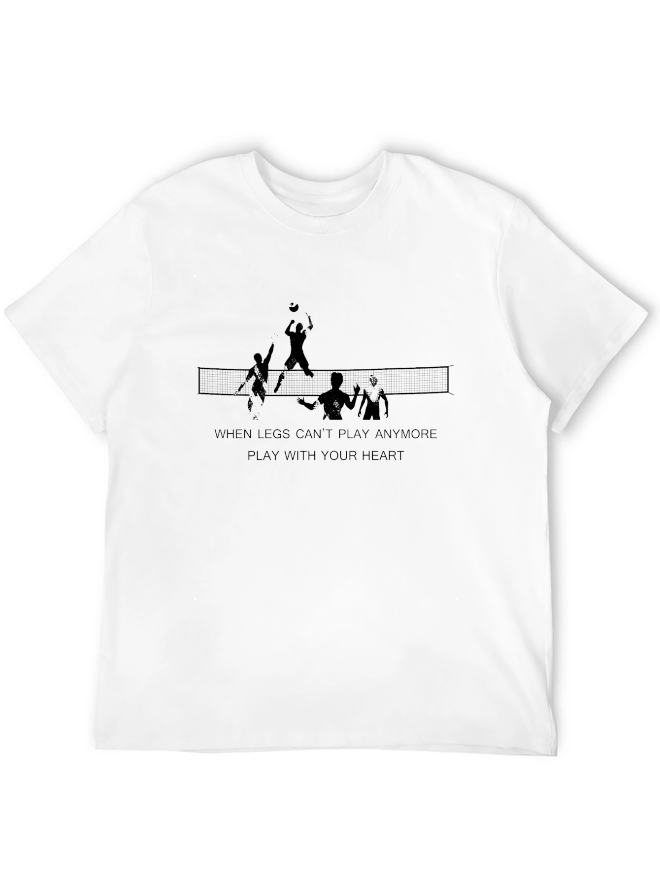 Volleyball Heart T-Shirt