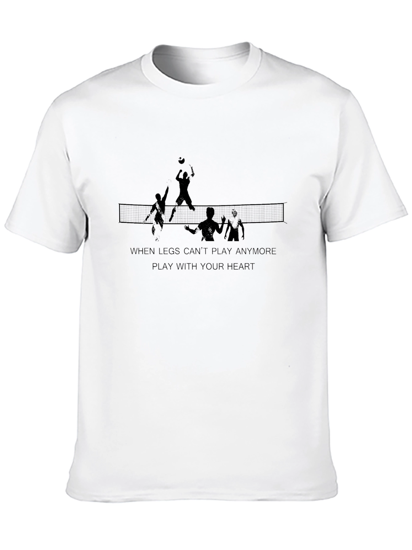 Volleyball Heart T-Shirt
