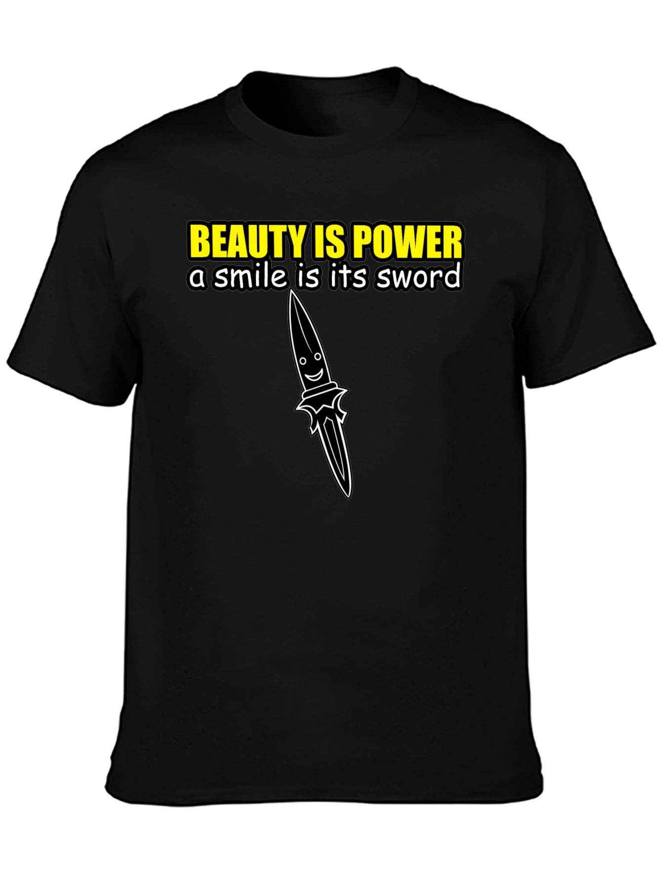 Beauty is Power Graphic T-Shirt