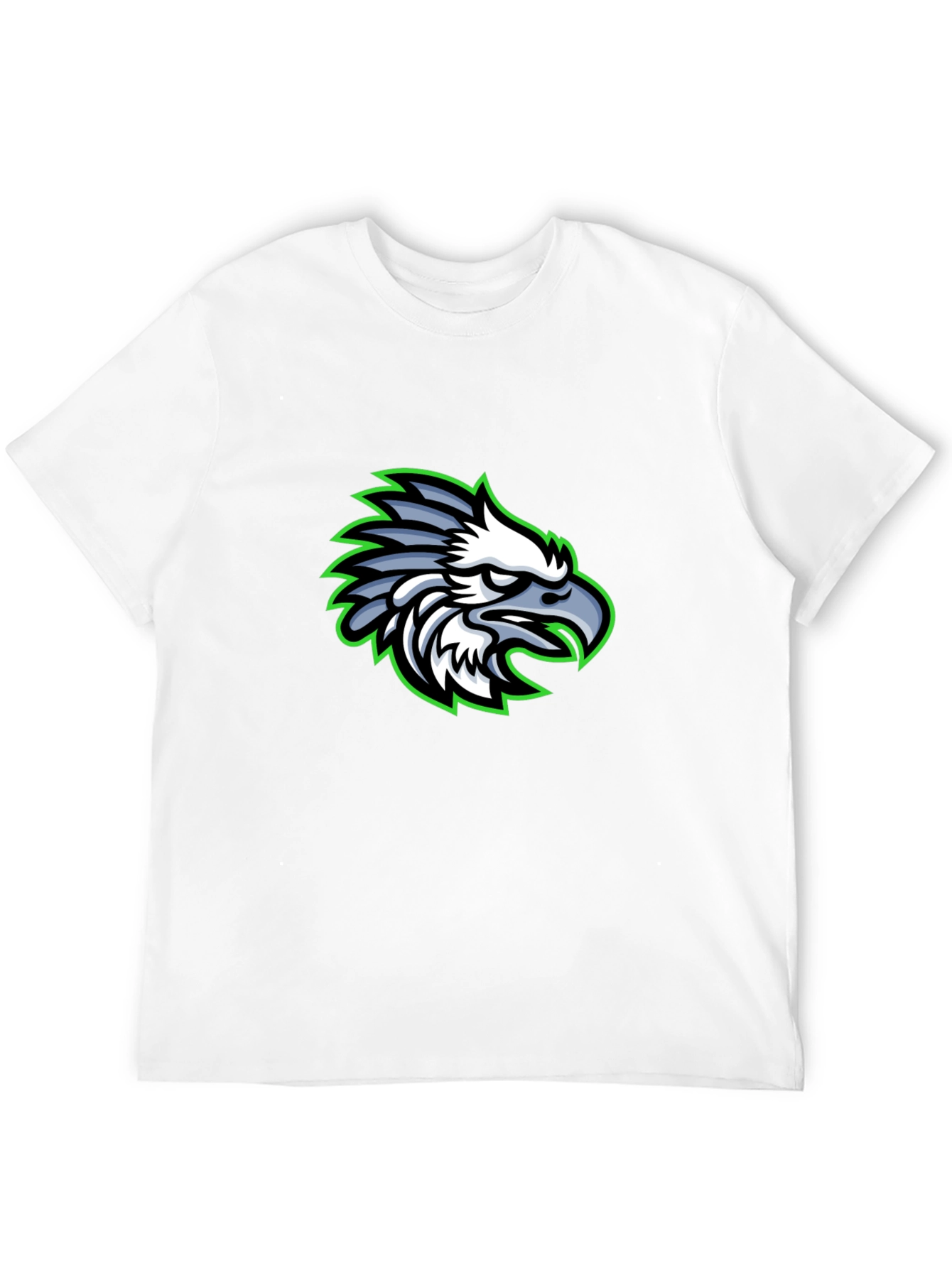 Eagle Graphic Black T-Shirt | Cool Bird Design Tee