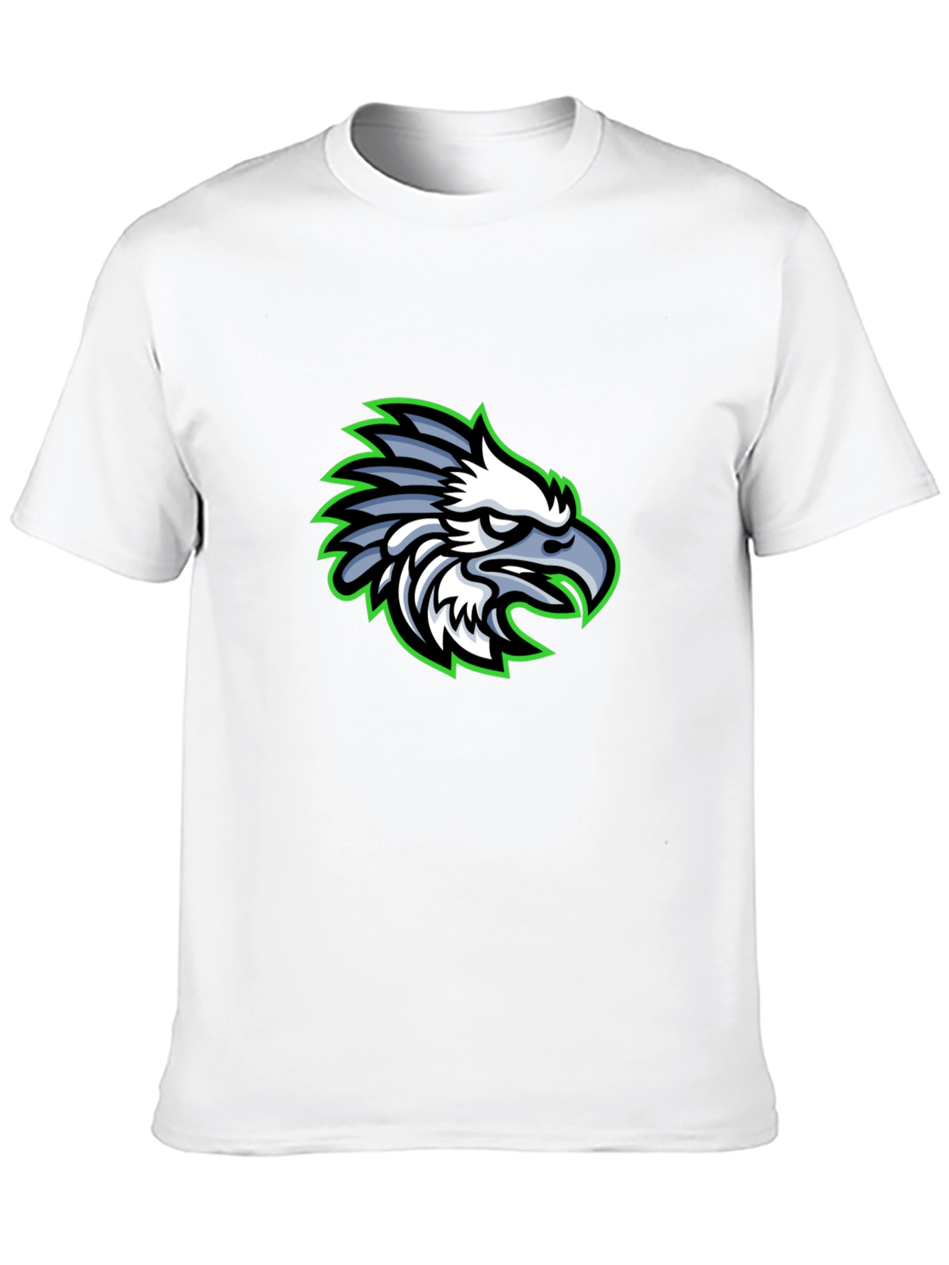 Eagle Graphic Black T-Shirt | Cool Bird Design Tee