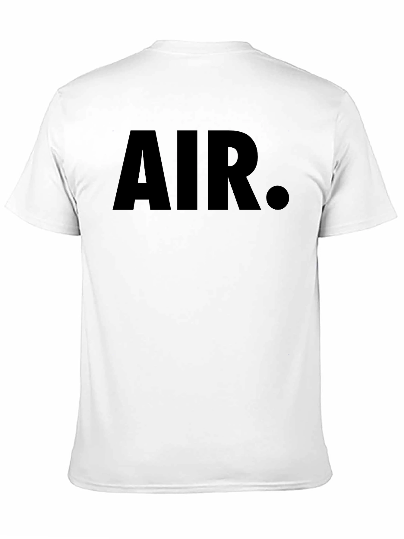 Mens Black Graphic T-Shirt - AIR Print