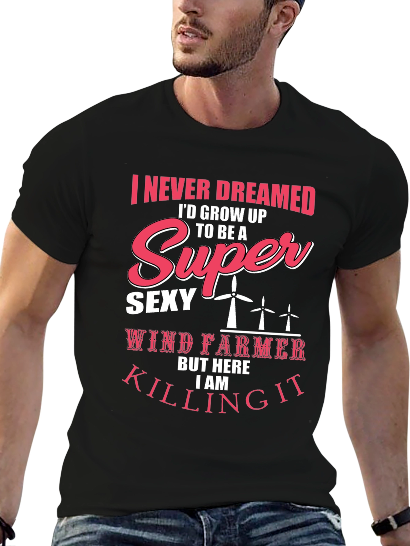 Funny Sexy Wind Farmer T-Shirt