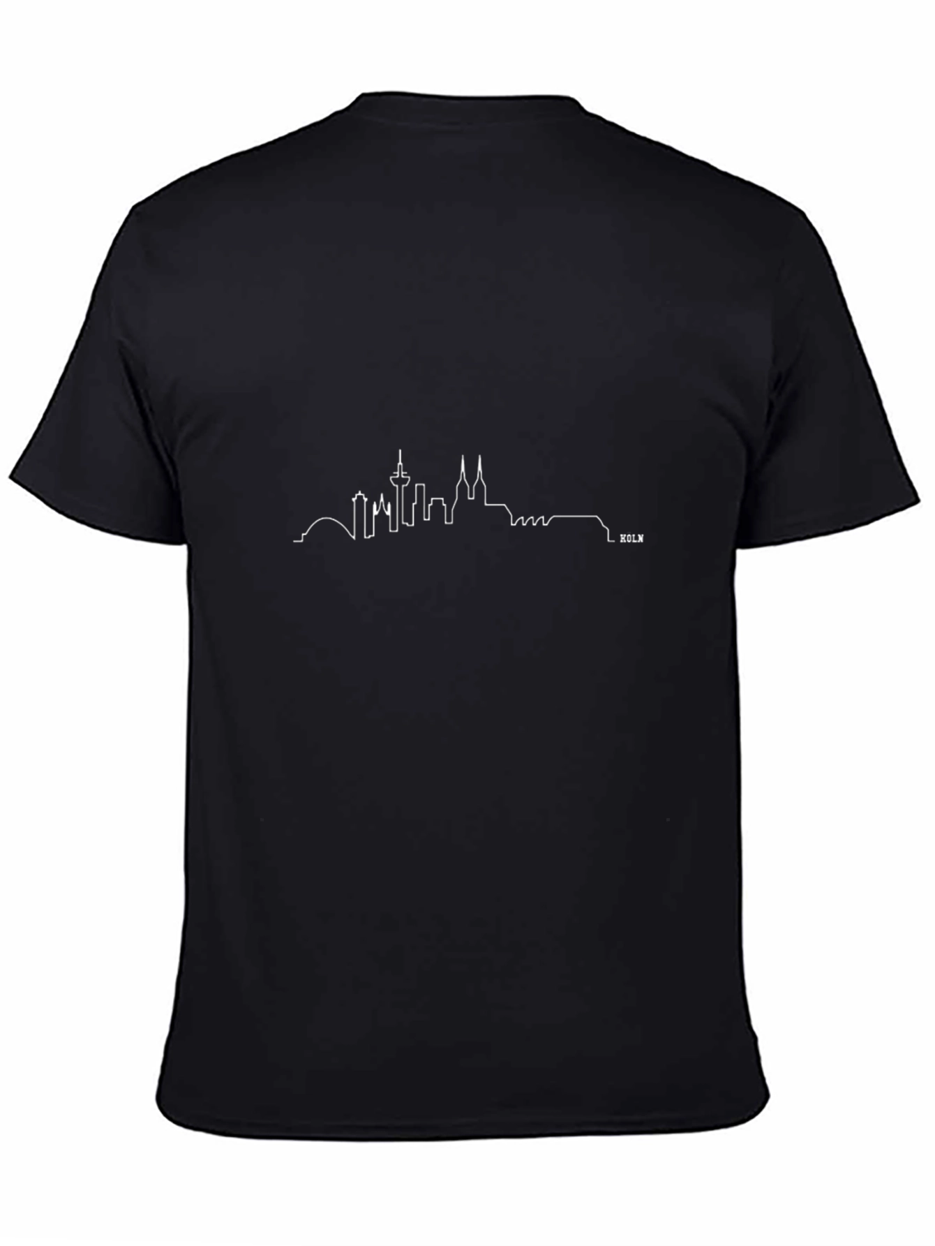 Cologne Skyline Black T-Shirt