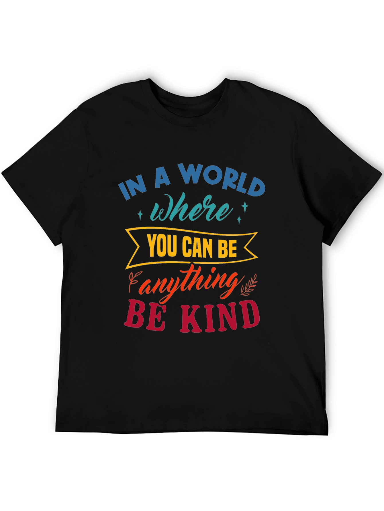 Be Kind Graphic Tee - Soft Cotton Blend Shirt